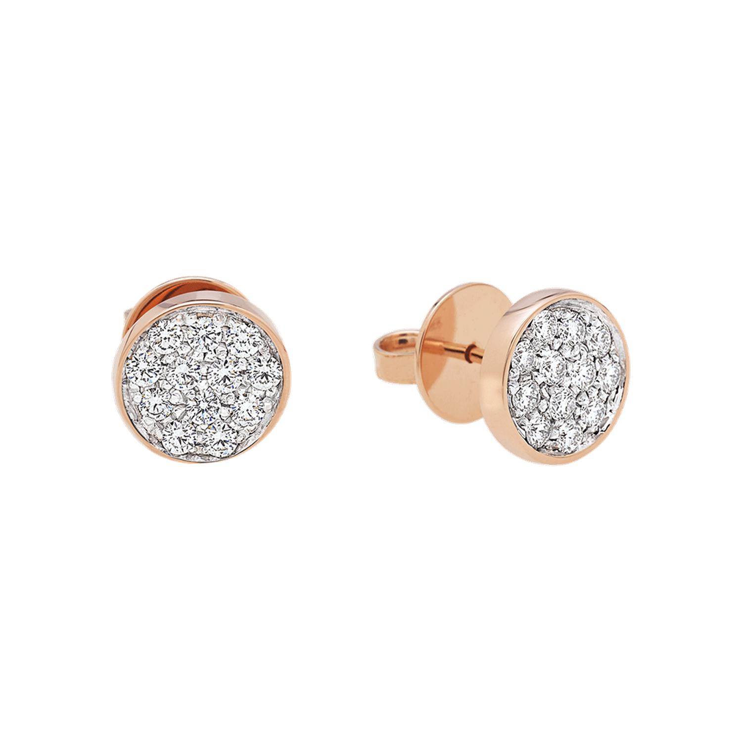 Chantecler - C.41407 - Gold Sequin Earrings
