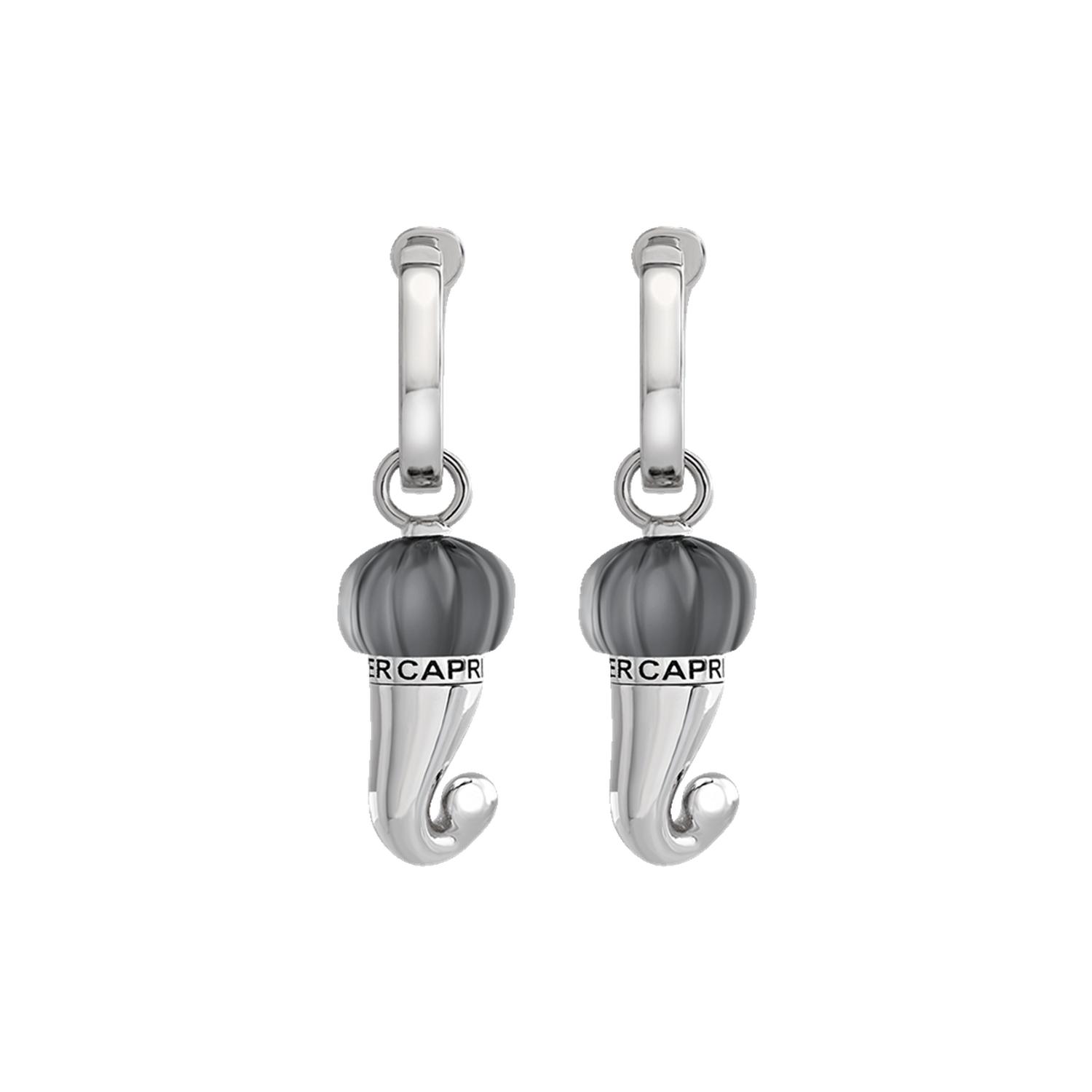 Chantecler - C.43678 - Et Voilà Silver Horn Earrings