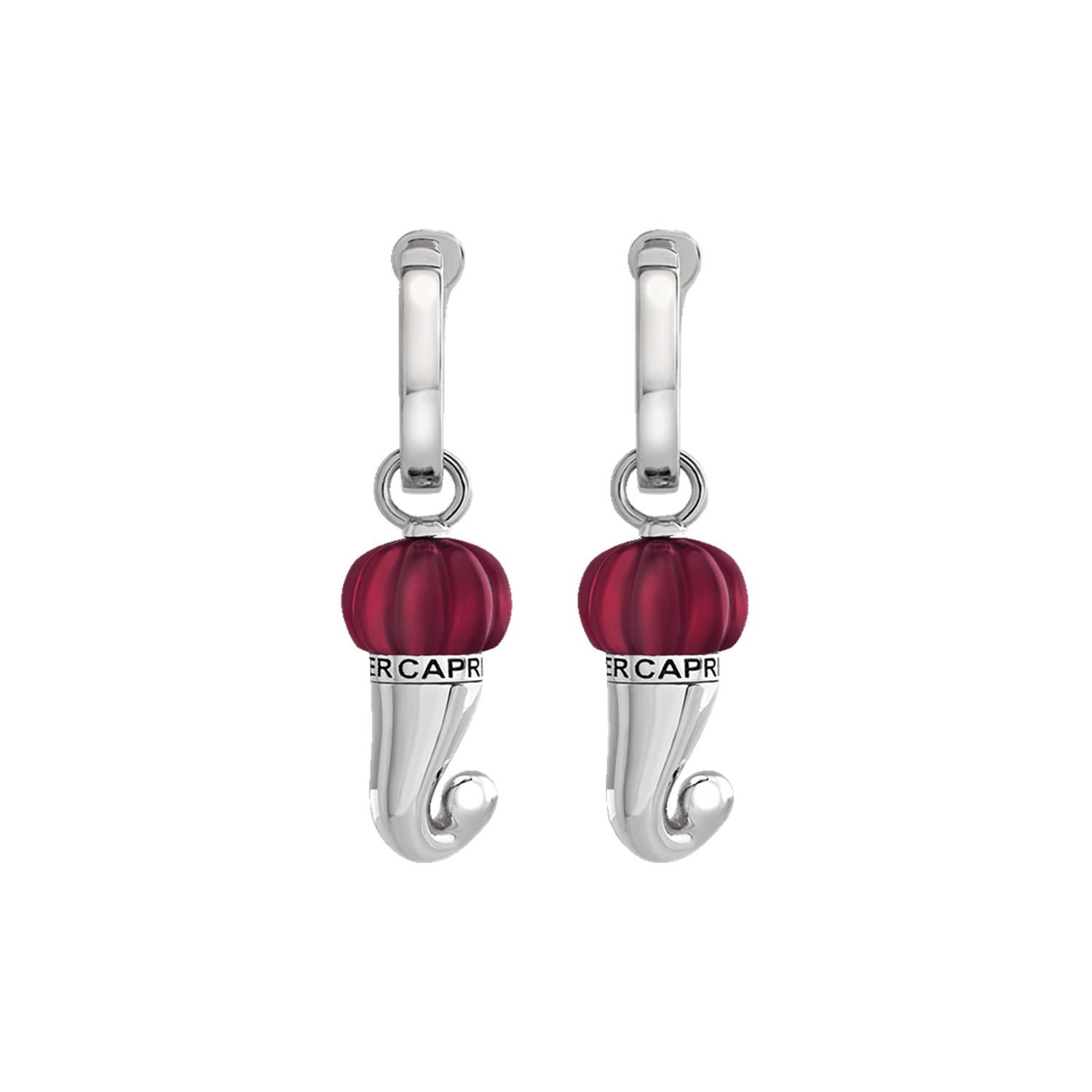 Chantecler - C.43679 - Et Voilà Silver Horn Earrings