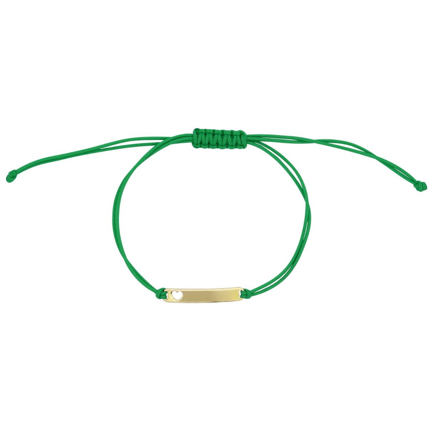 Rue Des Mille - CAV017M3C4AU - Cavigliera tessuto verde e lastra - Anklets Mania