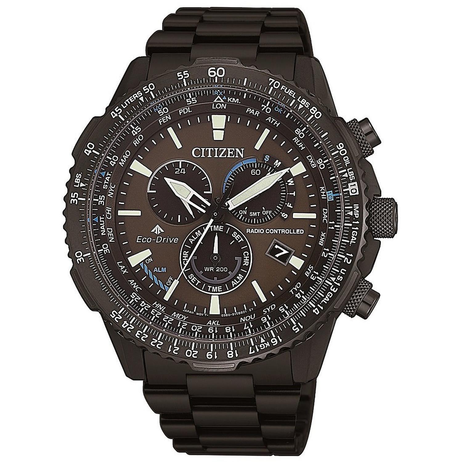 CITIZEN - CB5005-81X - Men's Watch - PILOT STEEL ECO-DRIVE