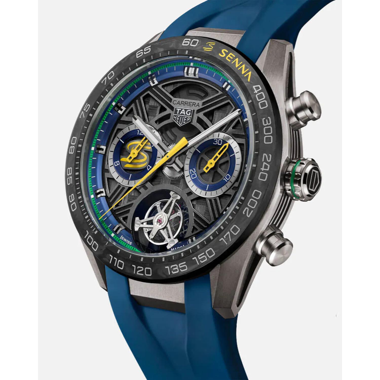 TAG HEUER - Carrera Chronograph Tourbillon Extreme Sport x Senna