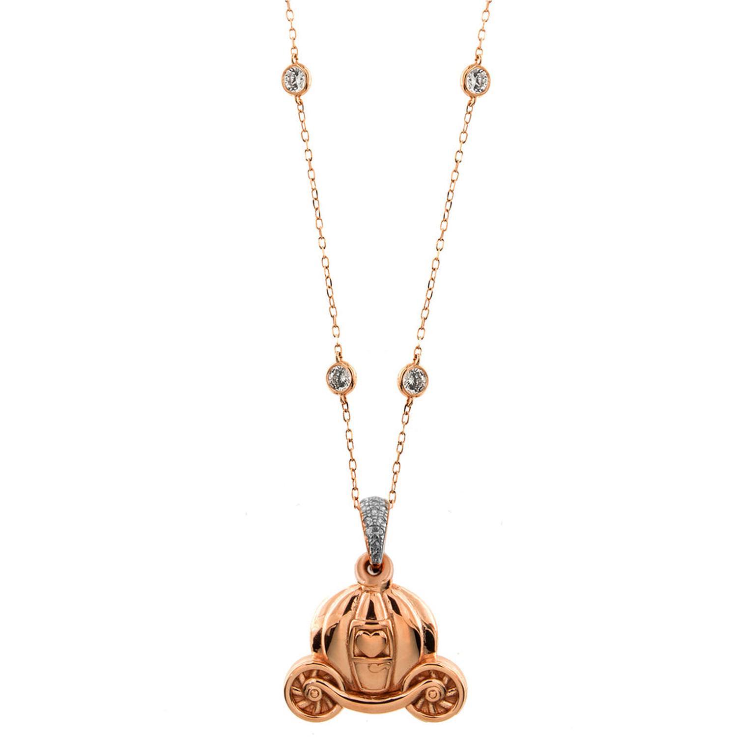 Rue Des Mille - CLGBM2CAR - SMALL ELECTROFORMED CARRIAGE SETTINGS NECKLACE - GO BIG