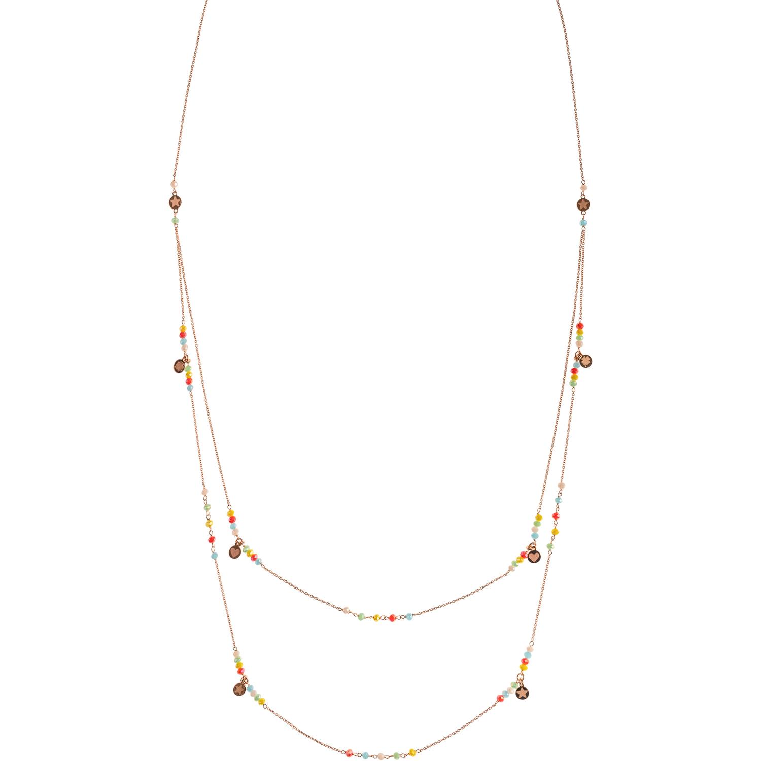 Rue Des Mille - CLGIP2V4 - CLGIP2V4 - Double Chain Necklace - Gipsy Color