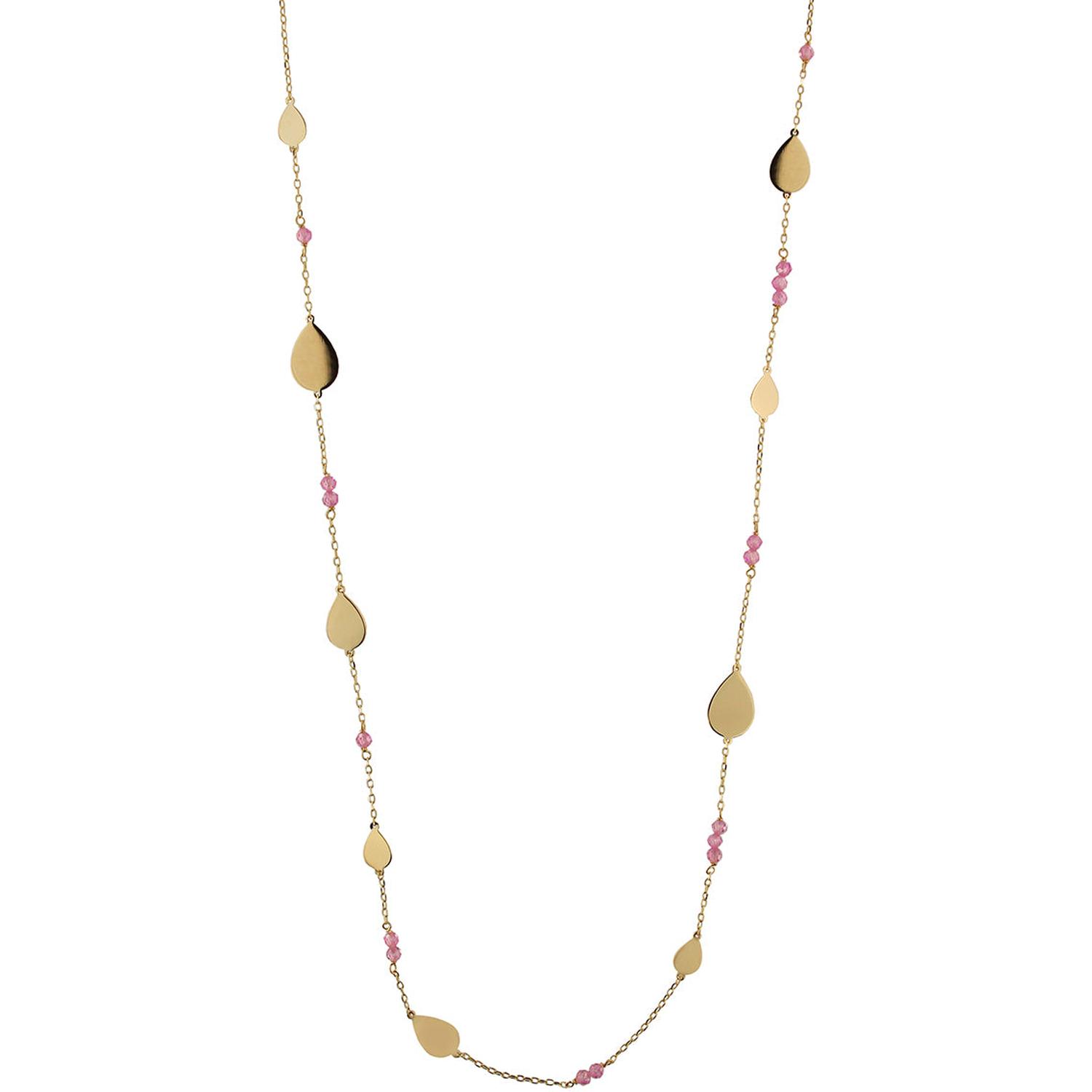 Rue Des Mille - CLZ014M1AU - Long drop plate necklace