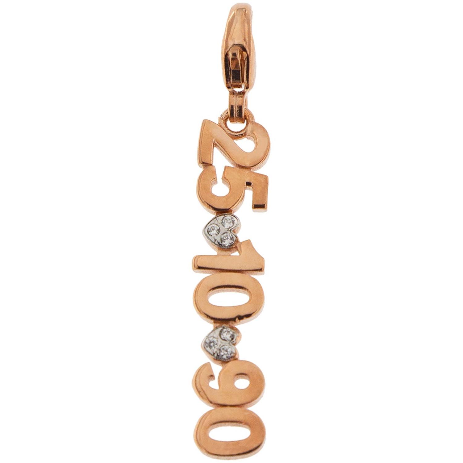 Rue Des Mille - CNZ007DATA - Customizable Zirconia Date Pendant