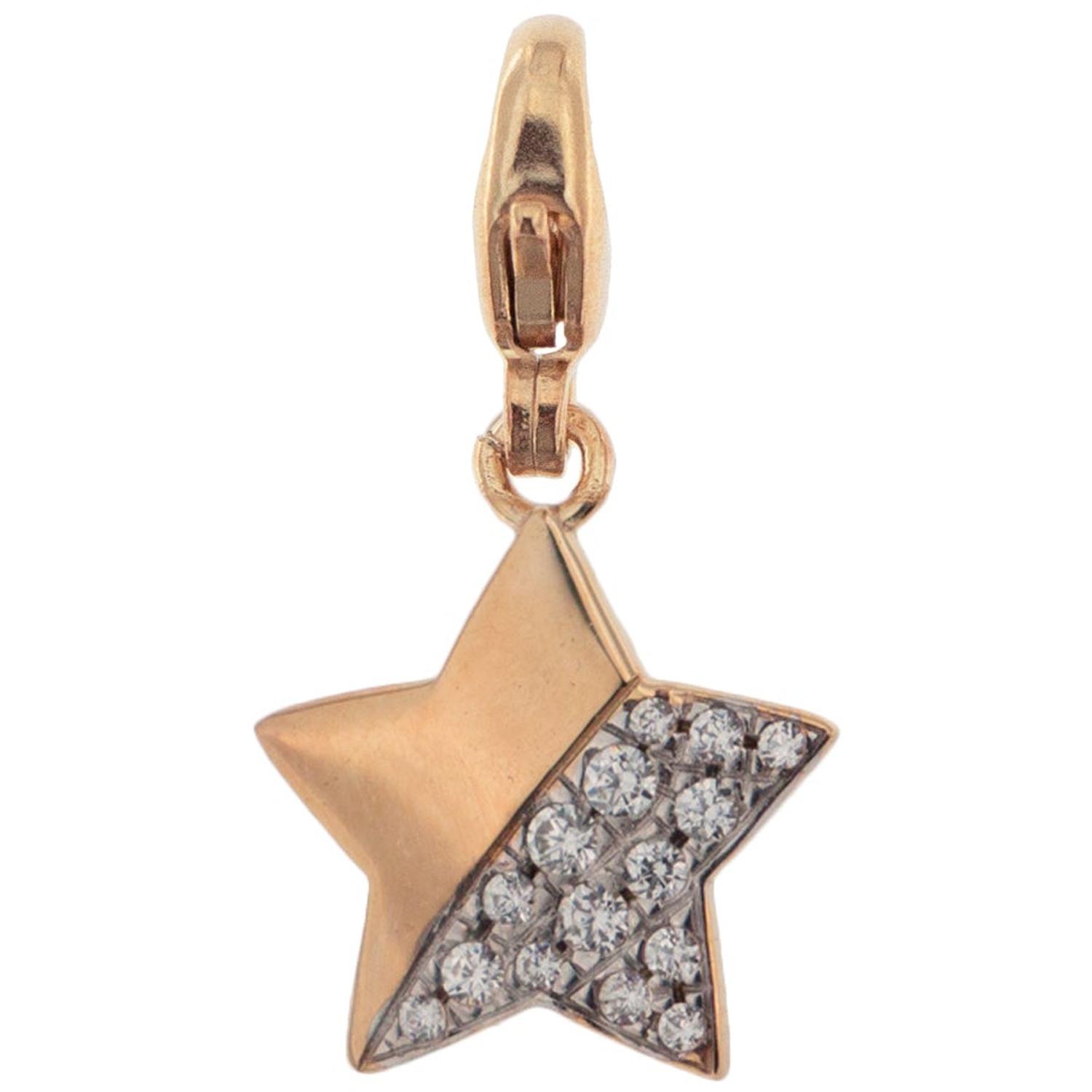Rue Des Mille - Donna - CNZ007STE - Ciondolo Stella Con Zirconi