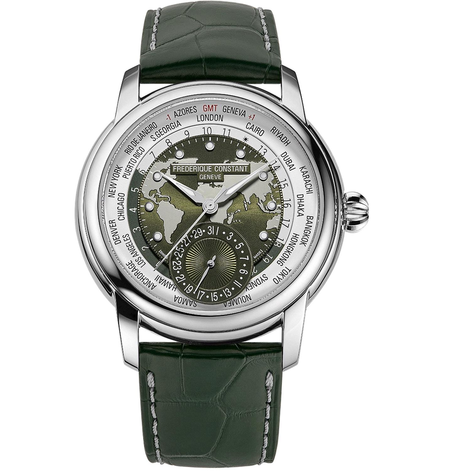 Frederique Constant - FC-718KWM4H6 - Manufacture Classic Worldtimer
FC-718KWM4H6