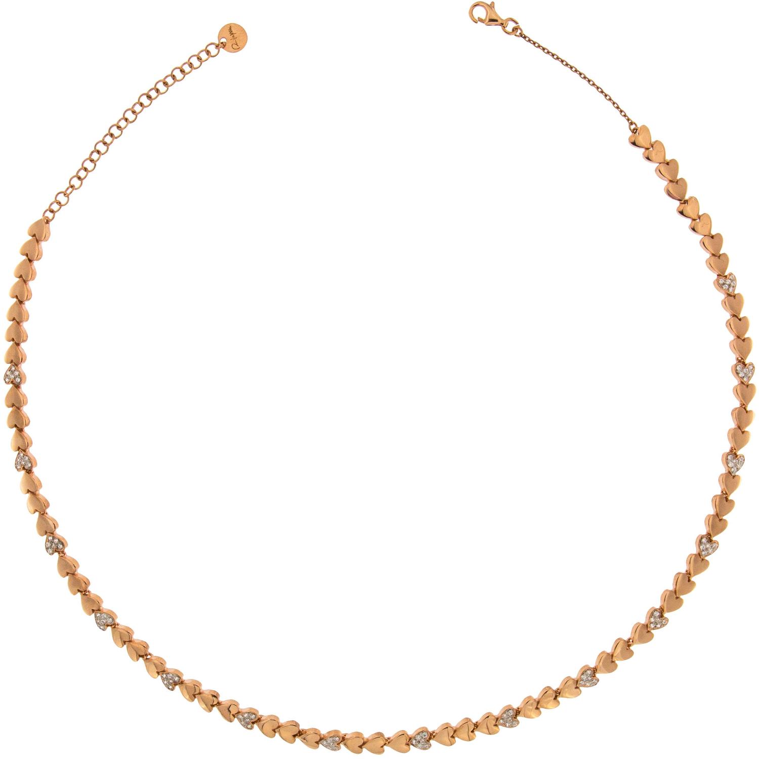 Rue Des Mille - GRZ006CUO - GRZ006CUO - Alternating Hearts Tennis Choker