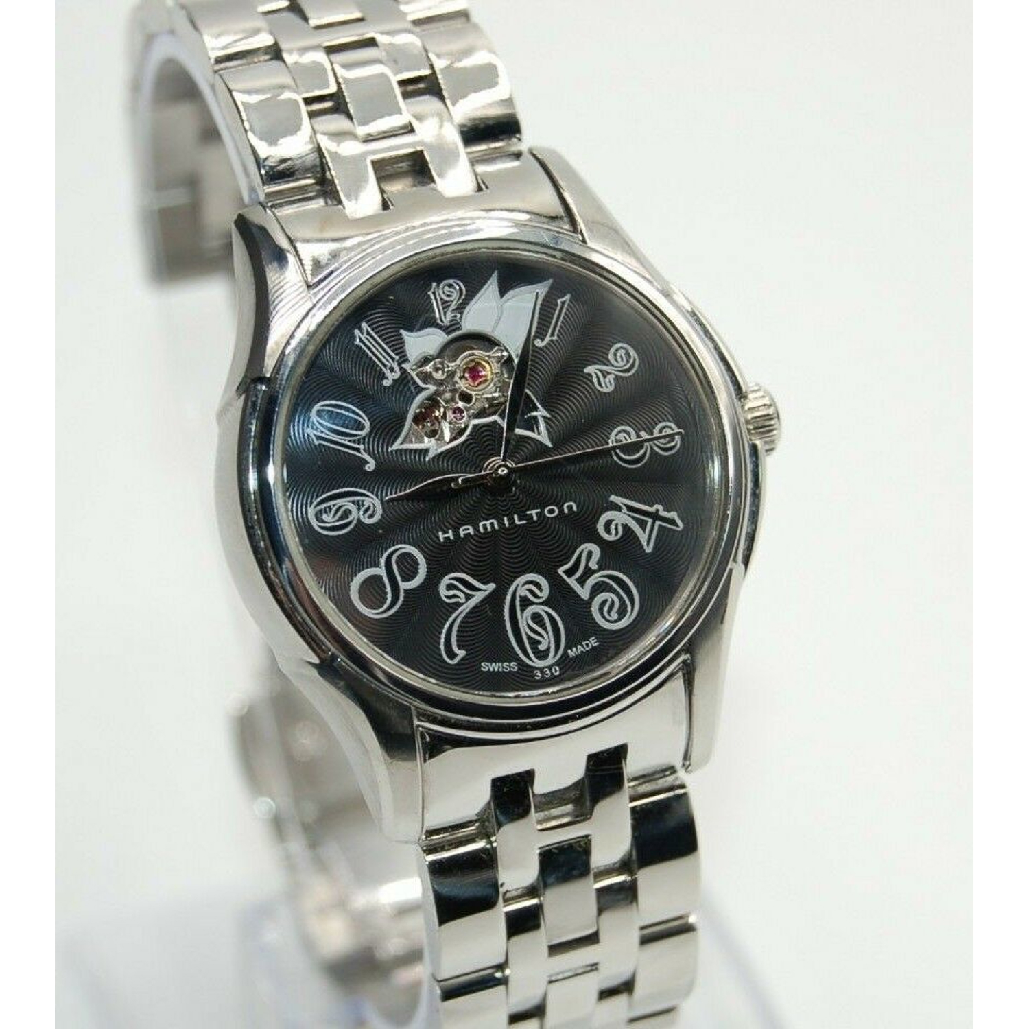 HAMILTON - H323950 - Jazzmaster Automatic Stainless Steel Ladies