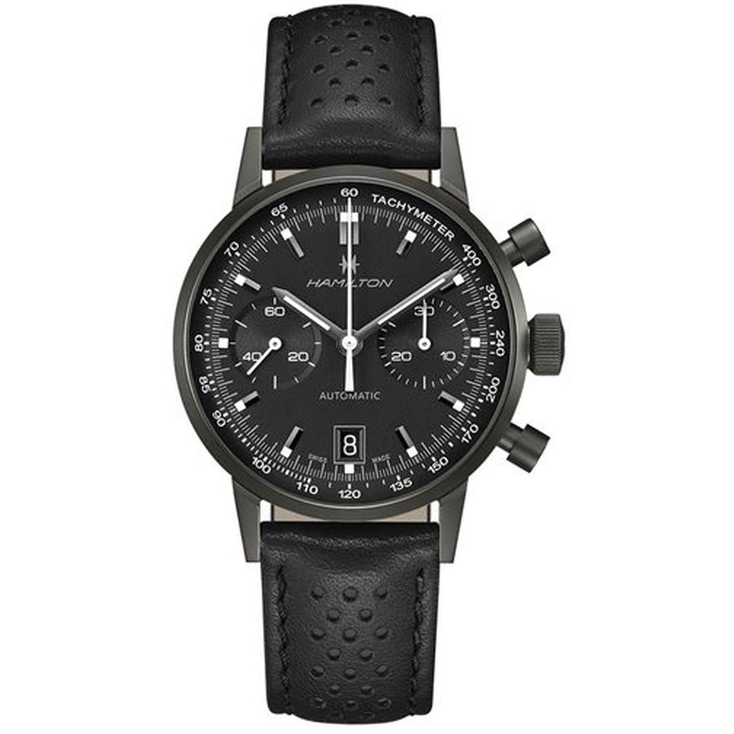 HAMILTON - H38446730 - American Classic Men's Steel Watch H38446730