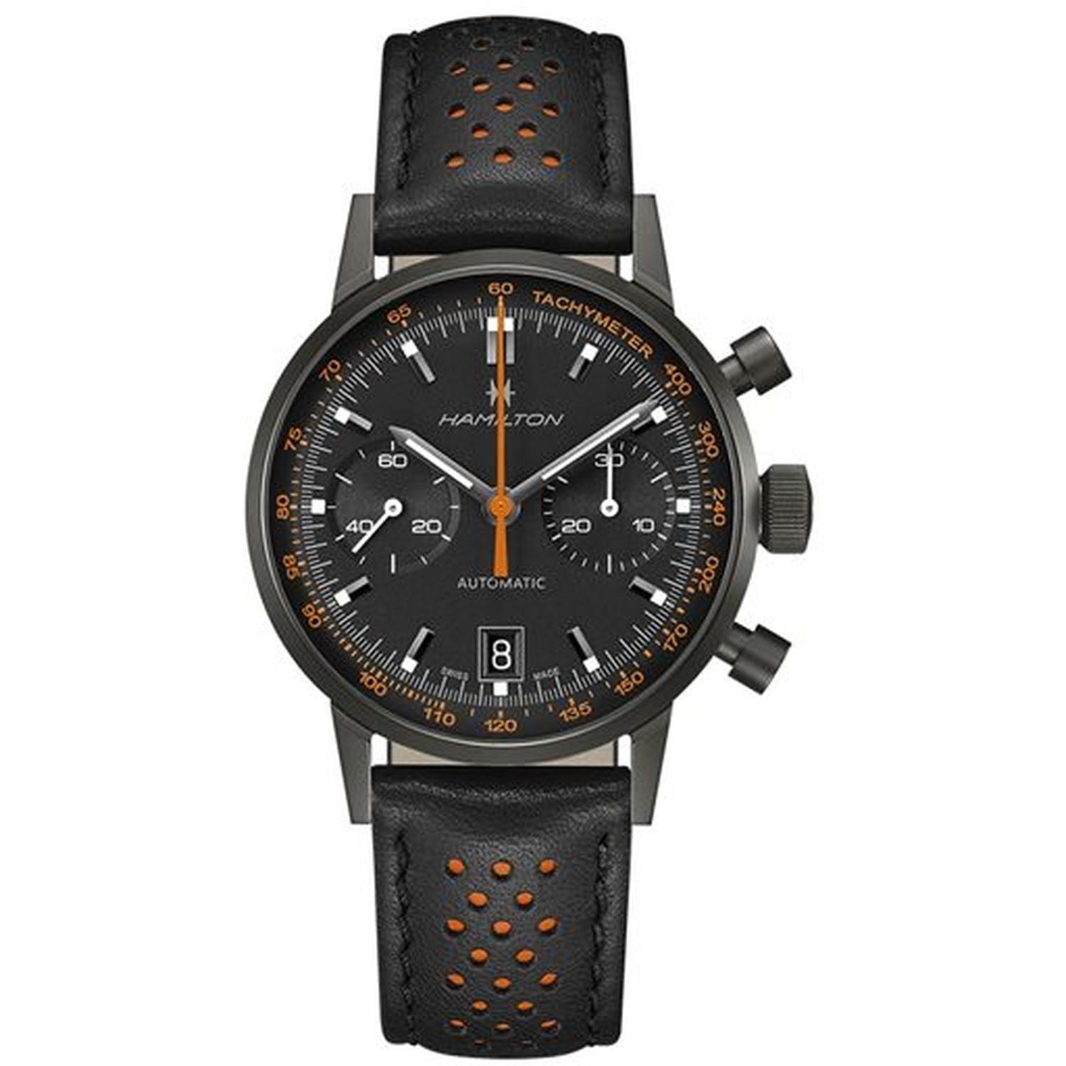 HAMILTON - H38446732 - Intramatic Men's Steel Watch H38446732