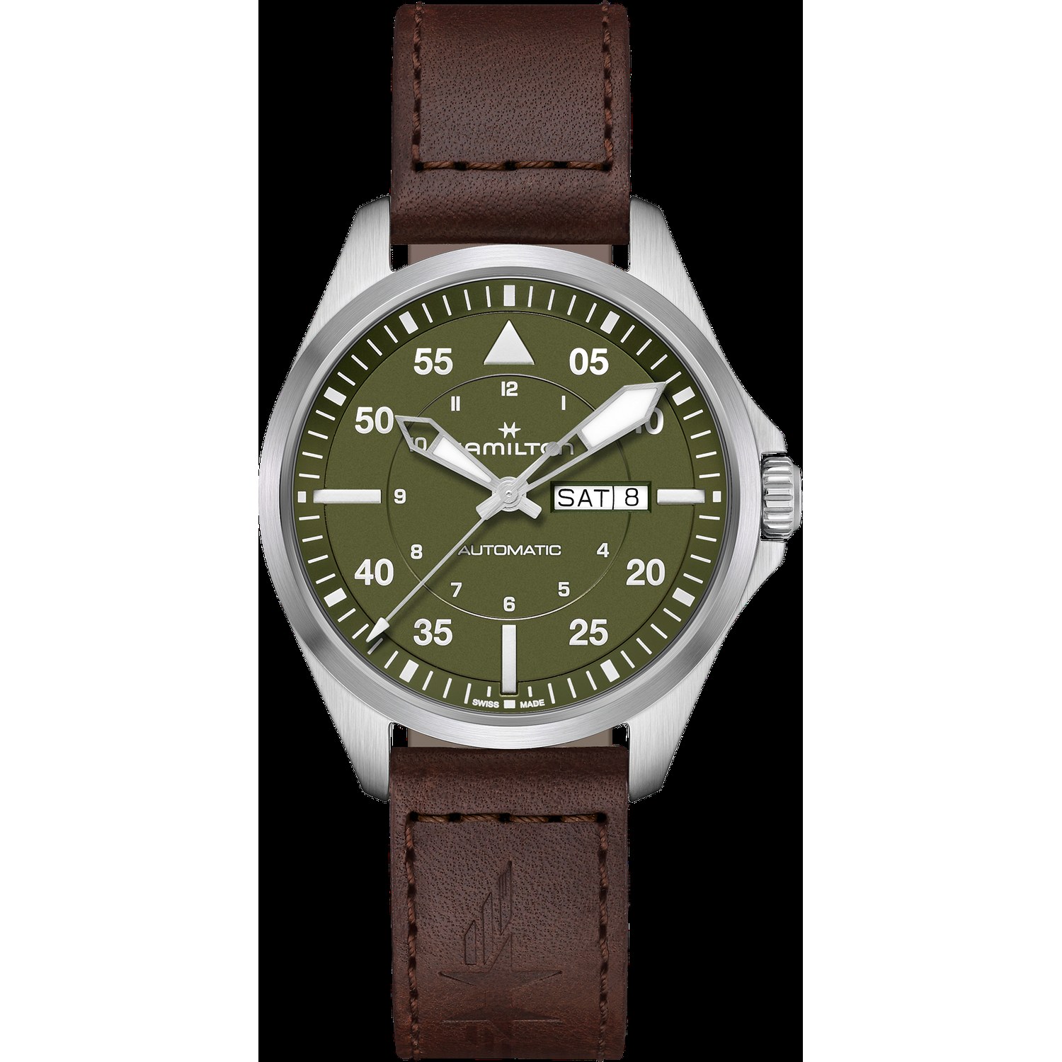 HAMILTON - H64635560 - Khaki Aviation Men's Time Only Watch
