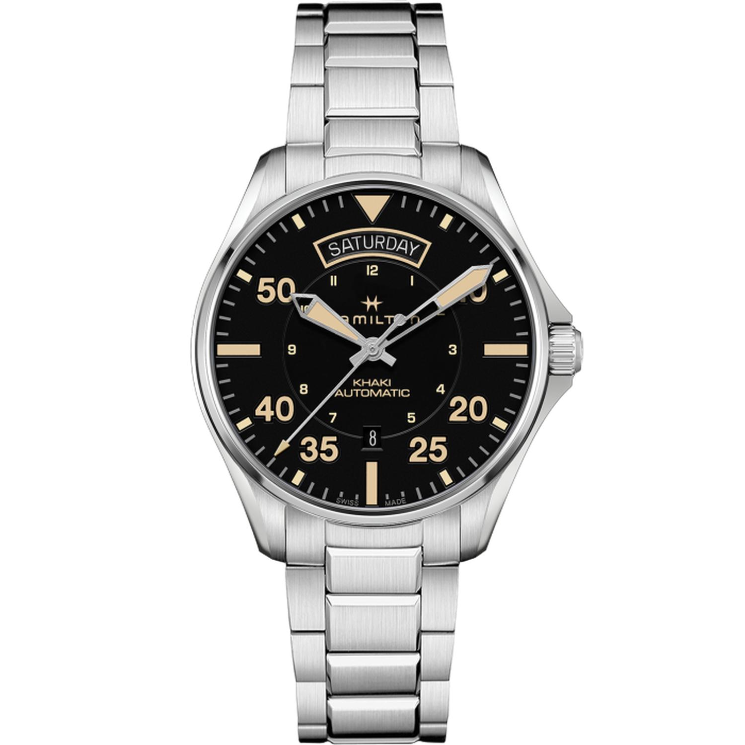 HAMILTON - Khaki Aviation Day Date Auto Self-winding | 42mm | H64645131