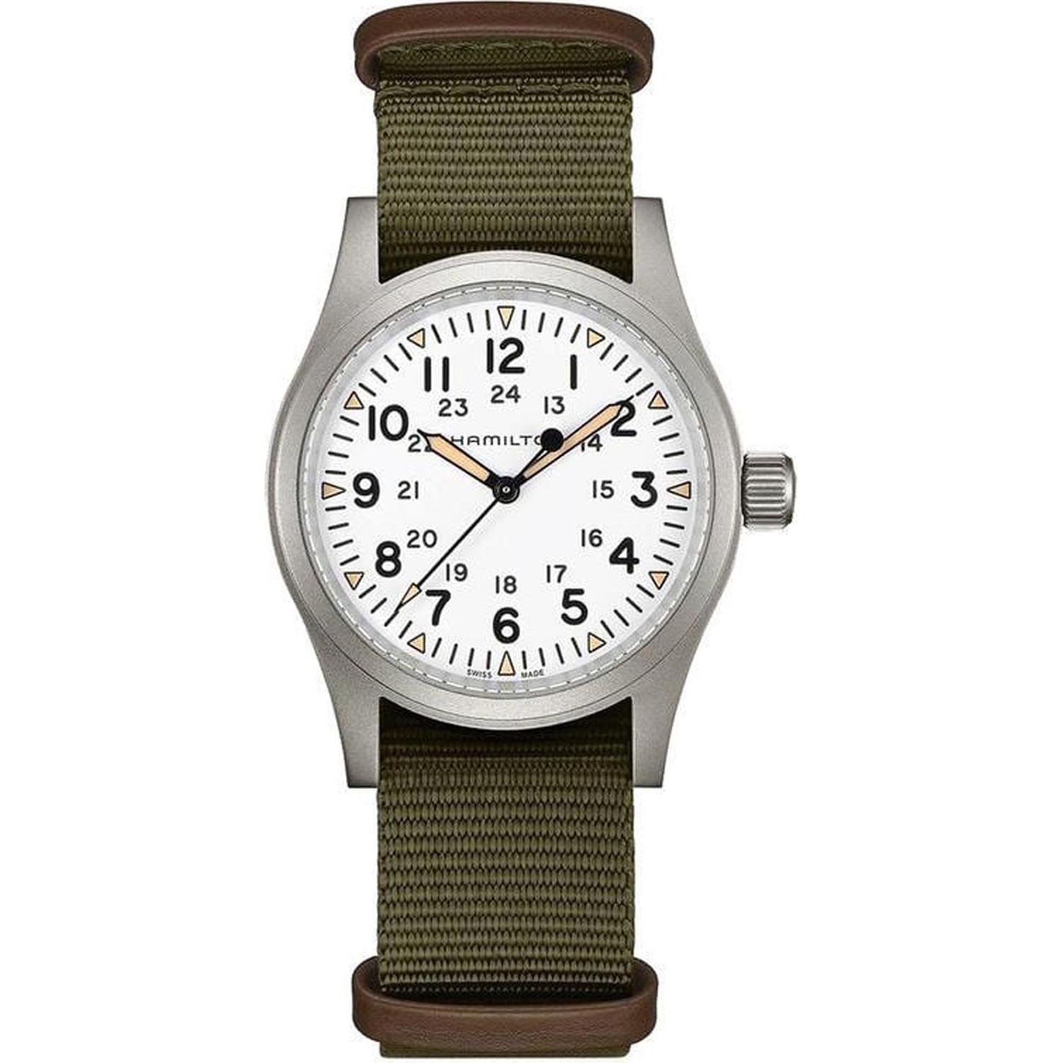 HAMILTON - H69439411 - orologio  Field H69439411 Khaki Field