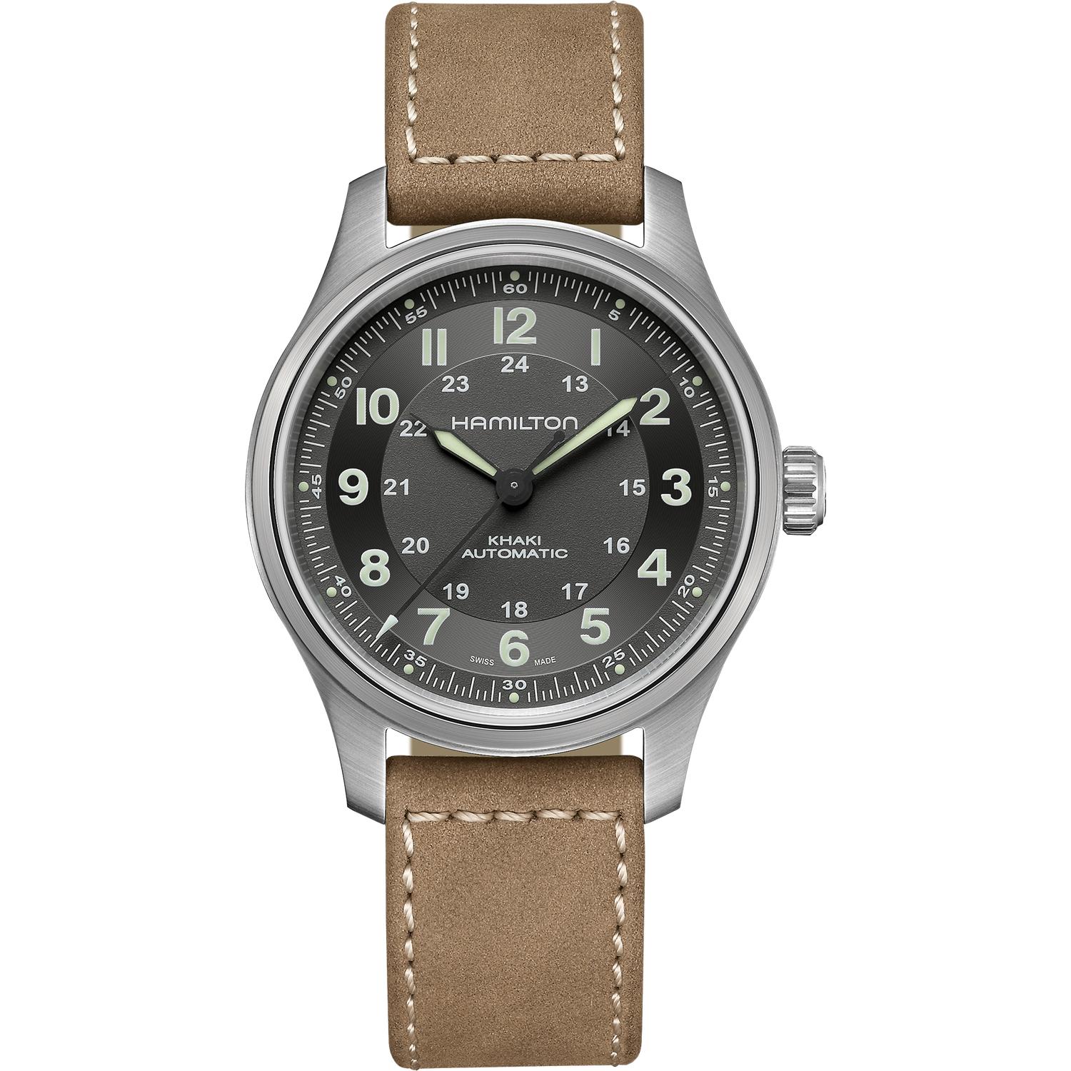 HAMILTON - Khaki Field Titanium Auto Self-winding | 42mm | H70545550