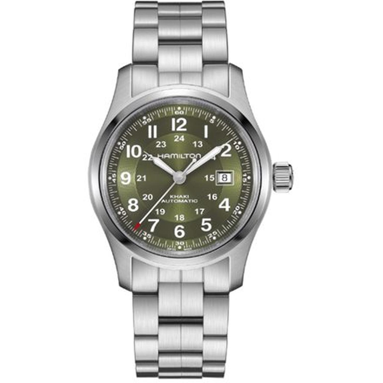 HAMILTON - H70605160 - Khaki Field Men's Steel Watch H70605160