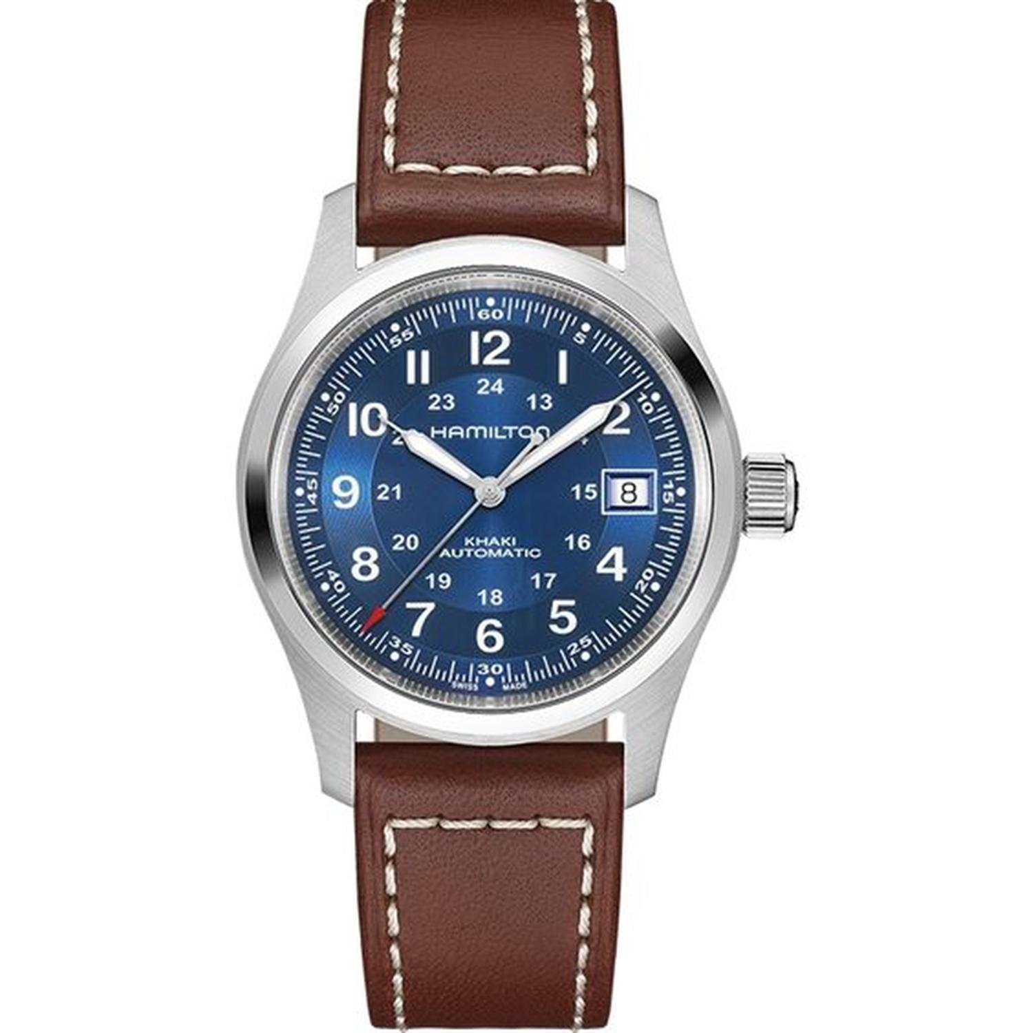 HAMILTON - H70605540 - Khaki Aviation Auto Men's Steel Watch H70605540