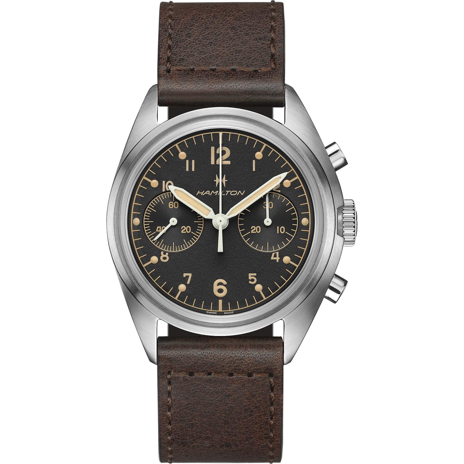 HAMILTON - Khaki Aviation Pilot Pioneer Mechanical Chrono Mechanical | 40mm | H76409530