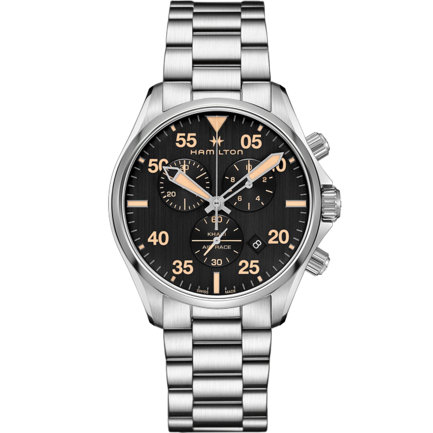 HAMILTON - Khaki Aviation Khaki Pilot Chrono Quartz Quartz | 44mm | H76722131