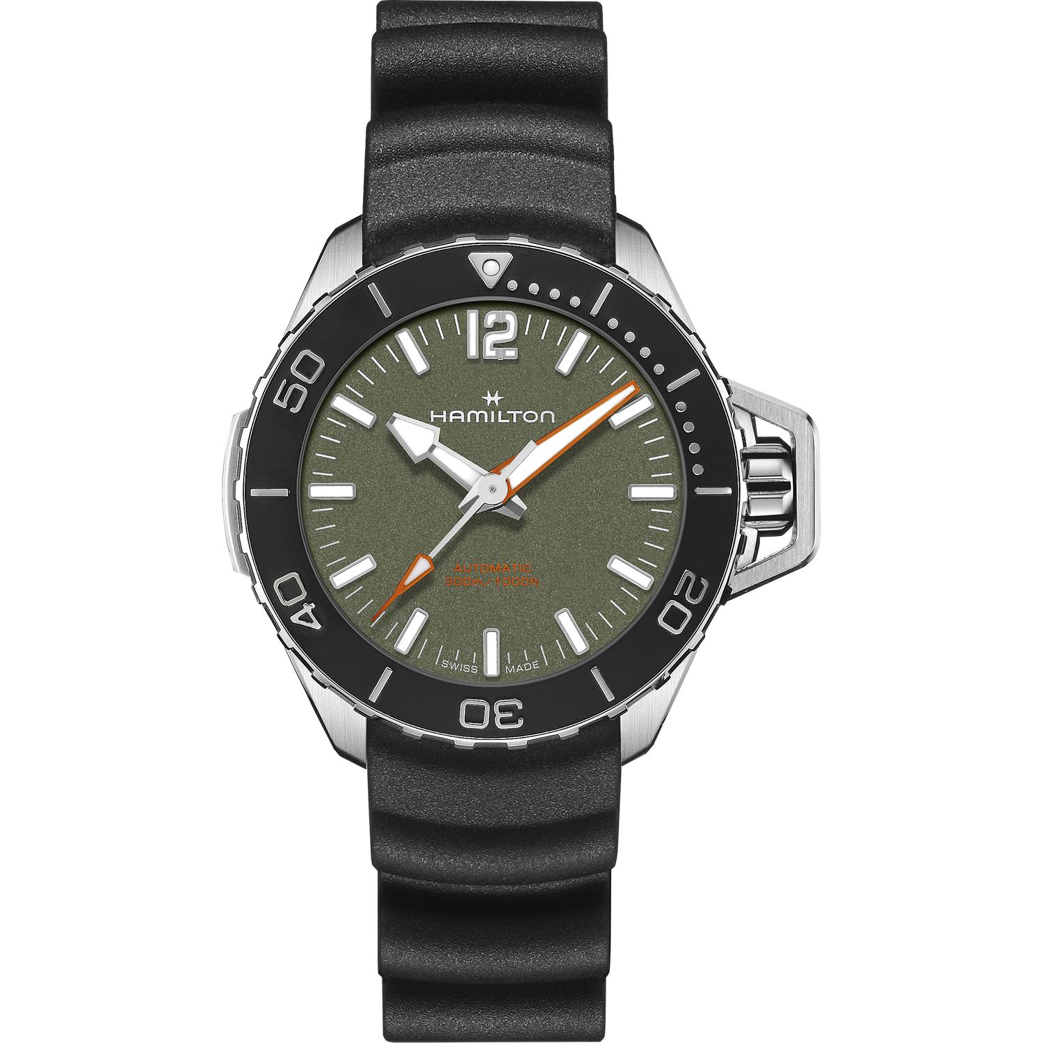 HAMILTON - Khaki Navy Frogman Auto Self-winding | 41mm | H77455360