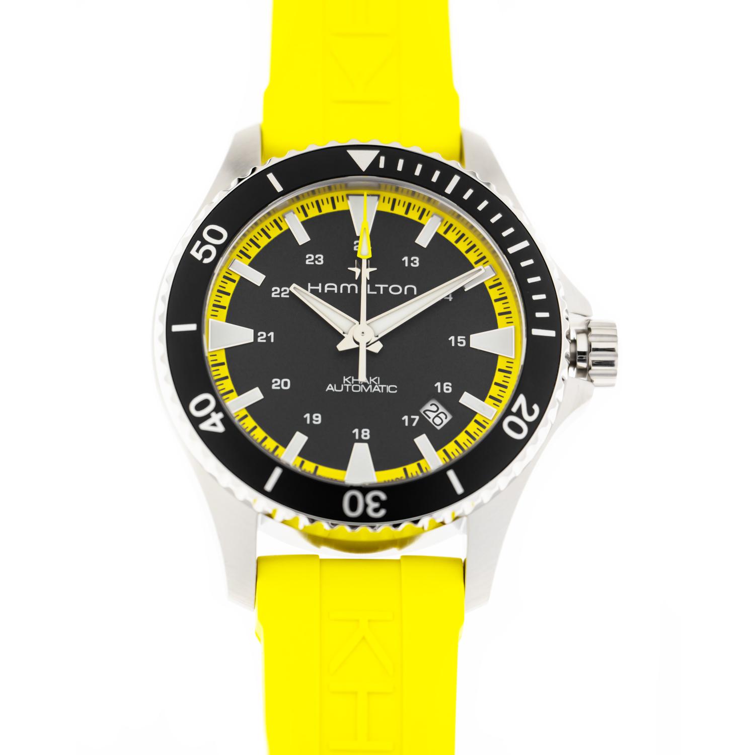 HAMILTON - H82395332 - Khaki Navy Men's Mechanical Watch