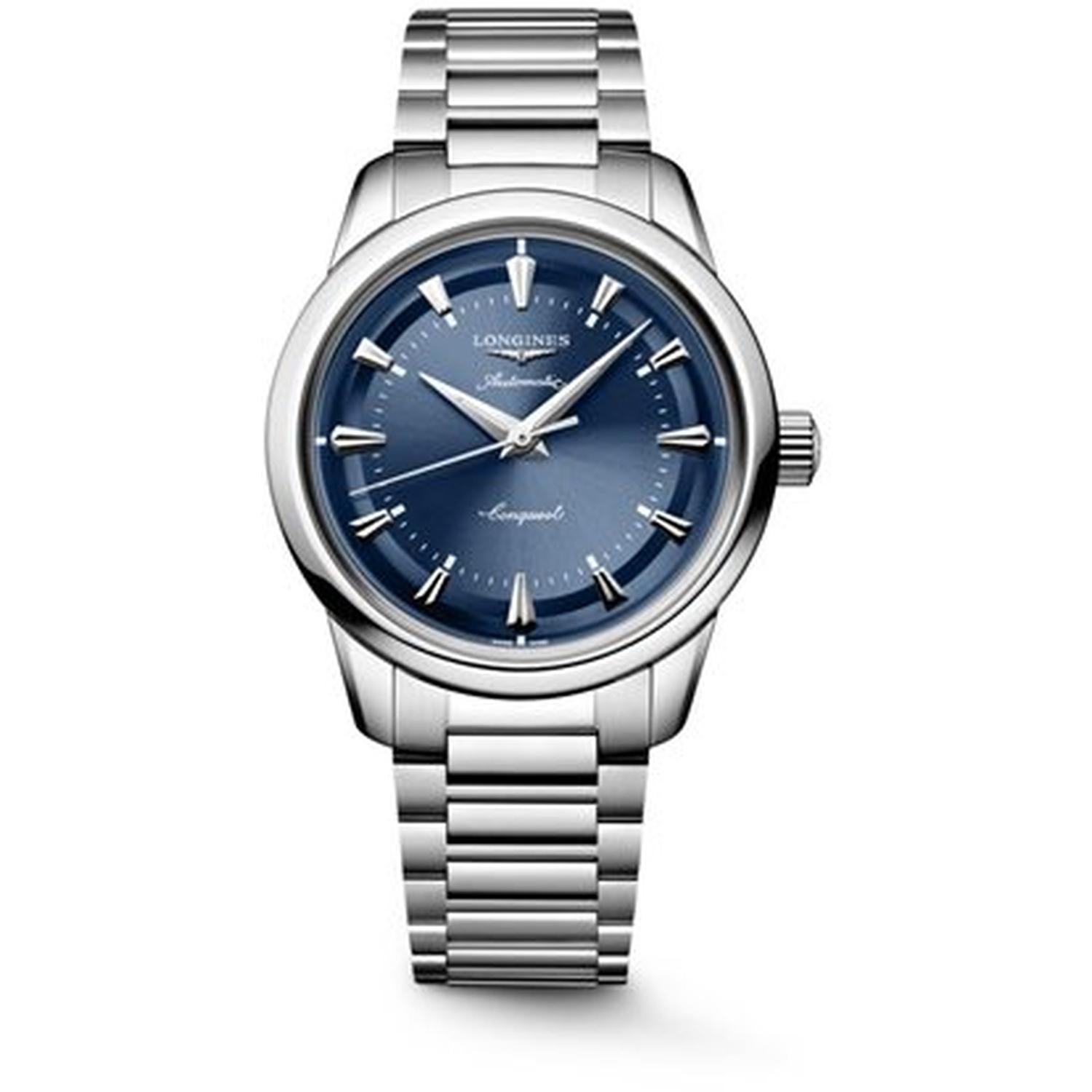 LONGINES - L1.649.4.92.6 - L16494926 - Longines Conquest Heritage Steel Watch L16494926