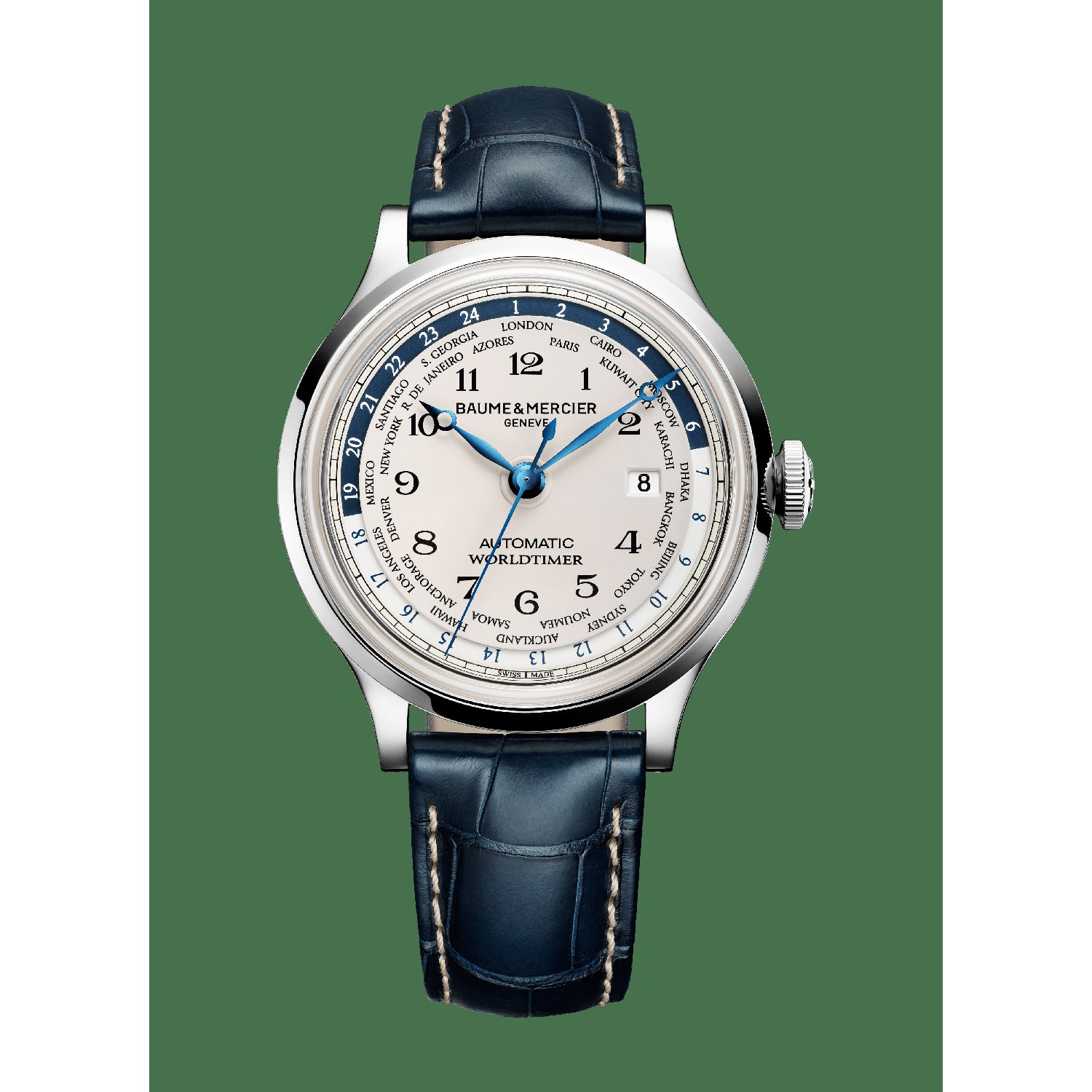 BAUME&MERCIER - M0A10106 - Baume - Men's - M0A10106 - Baume & Mercier Capeland Worldtimer 44 mm