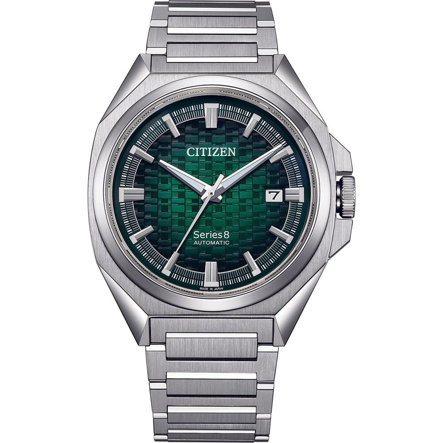 Citizen - NB6050-51W - Orologio Citizen Automatic NB6050-51W Series 8 GMT
