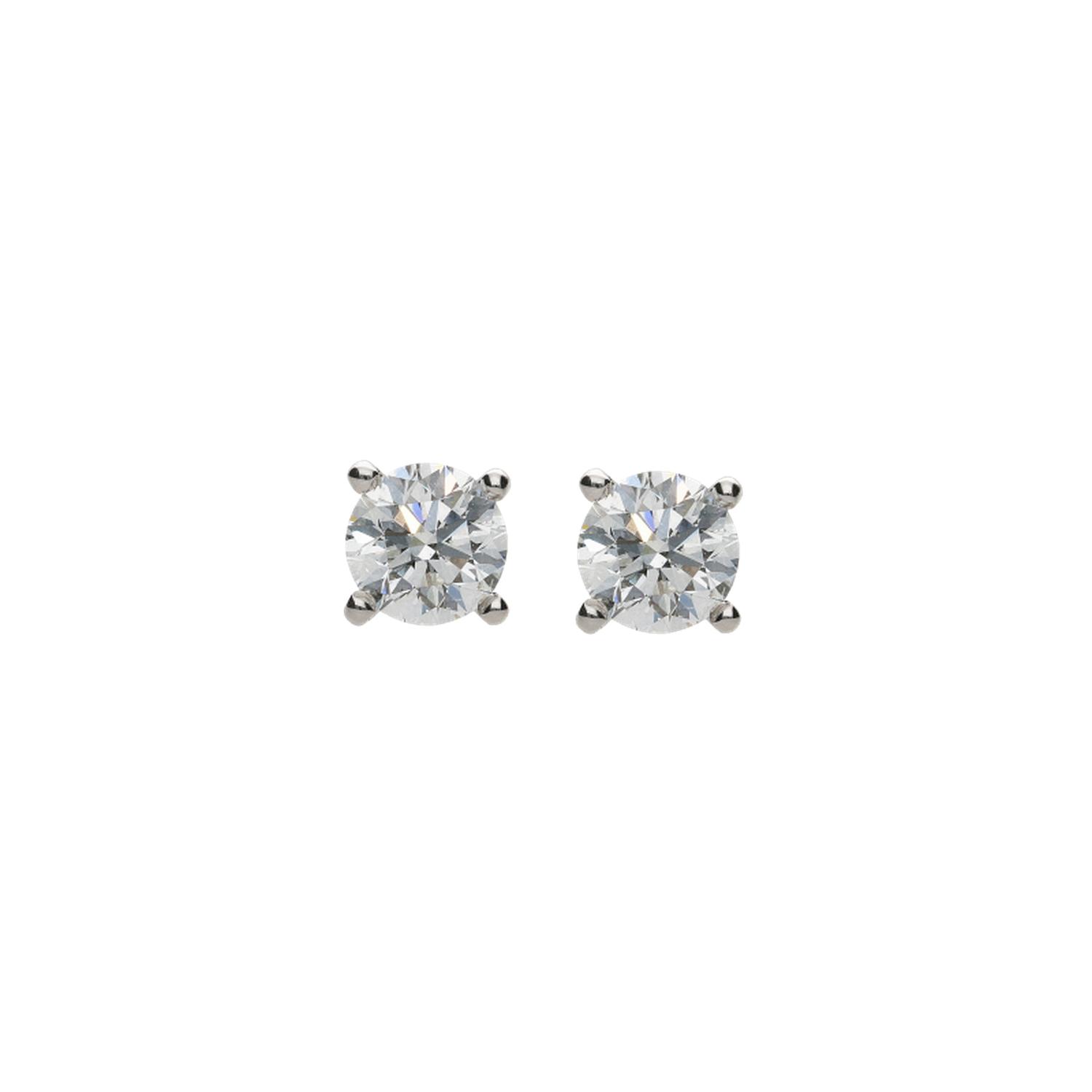 PASQUALE BRUNI - OR2 - WHITE GOLD LIGHT POINT EARRINGS WITH DIAMONDS