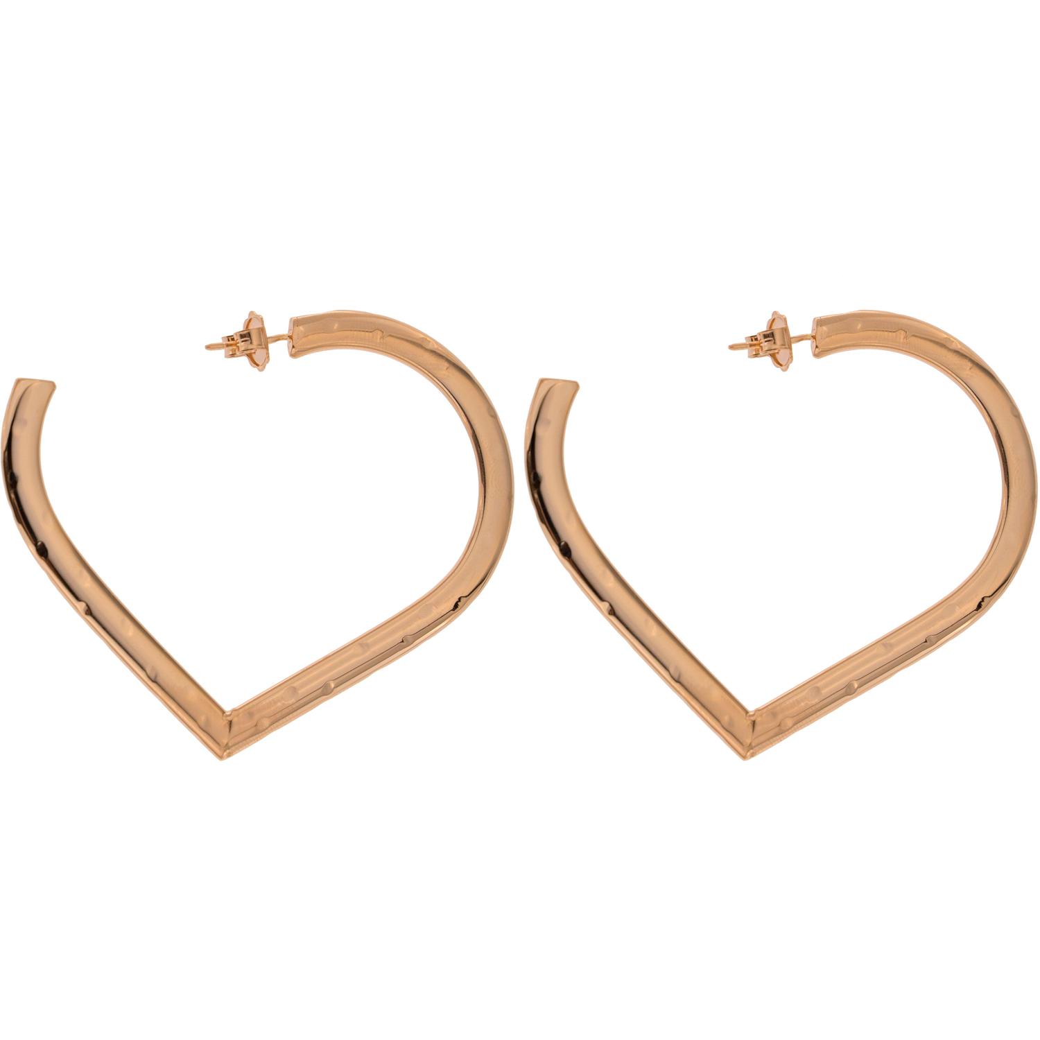 Rue Des Mille - ORMT09CUO - Goldenfall Pair Earring - Heart