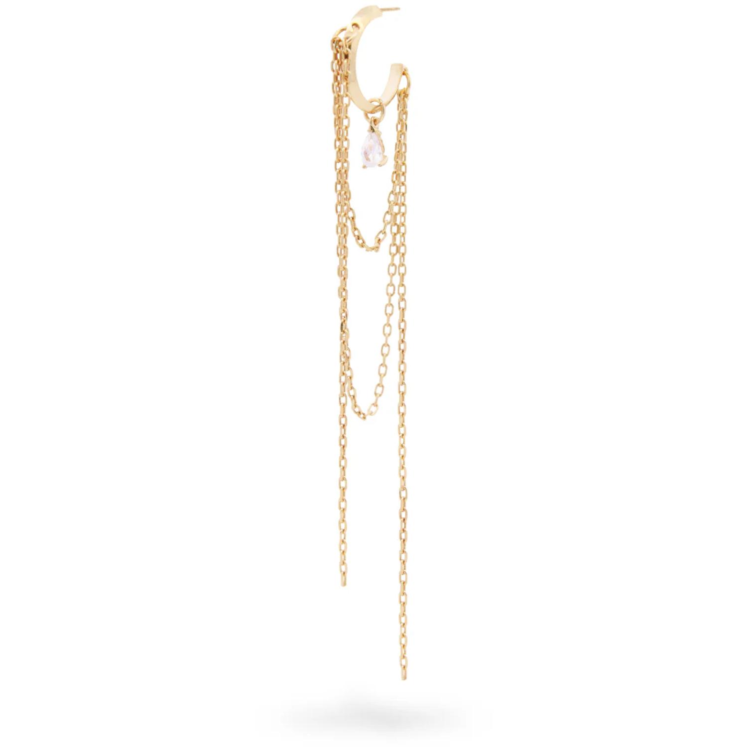 Rue Des Mille - ORZ026M2AU - Mono-orecchino twisted frange - CLEO