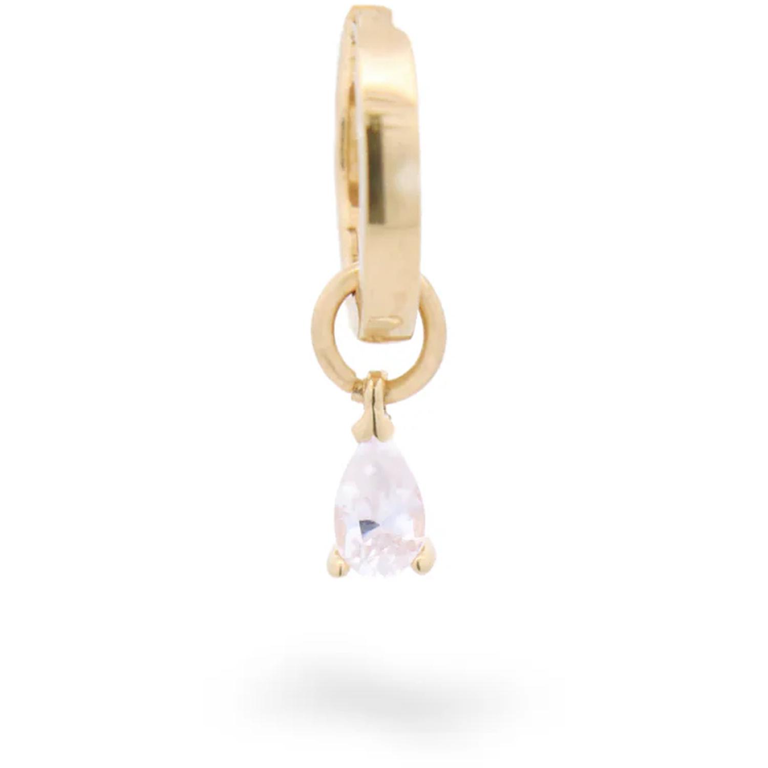 Rue Des Mille - ORZ026M6AU - Mono-orecchino mini hoop drop - CLEO