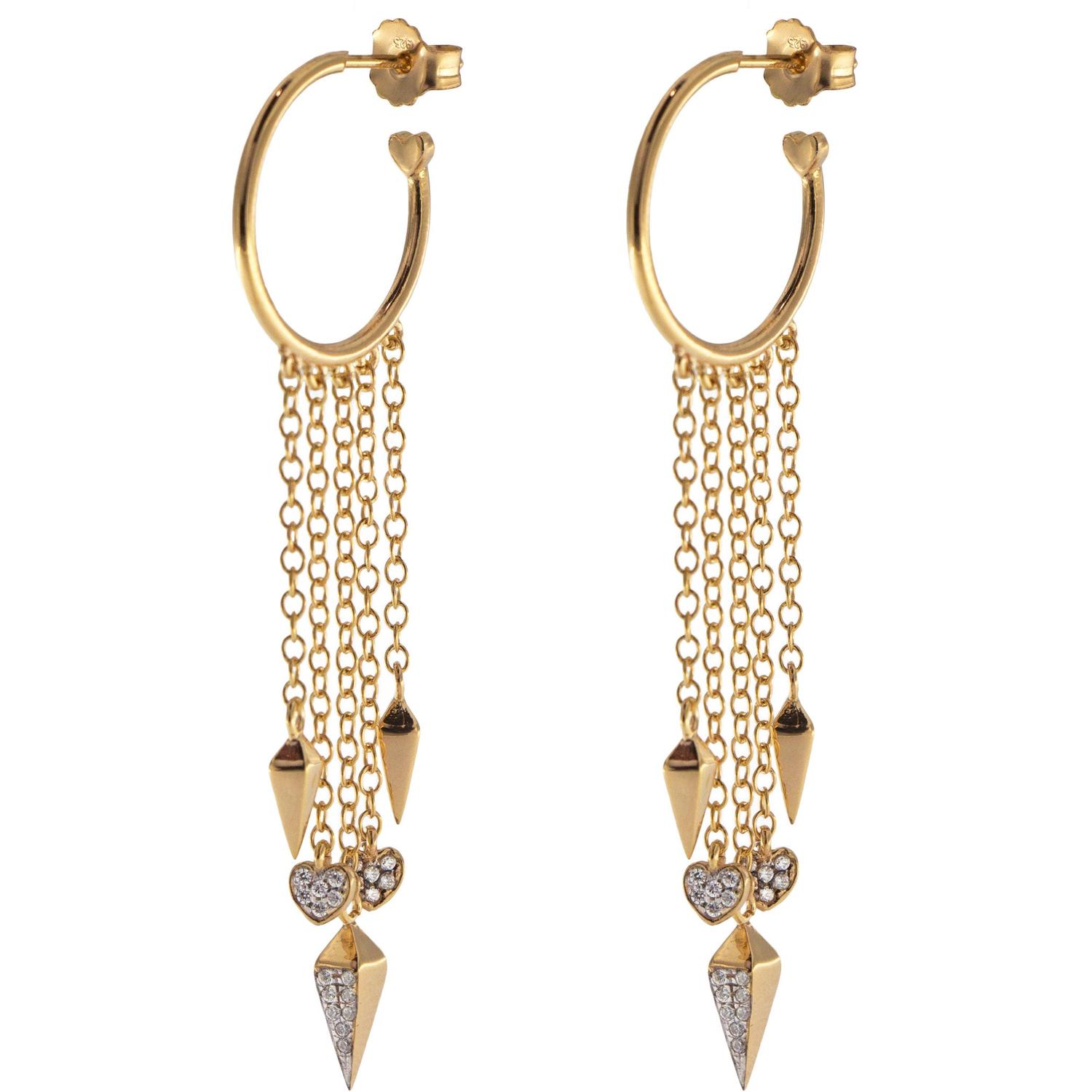 Rue Des Mille - ORZD3CASLAN - ORZD3CASLAN - Pendant Spear Earrings