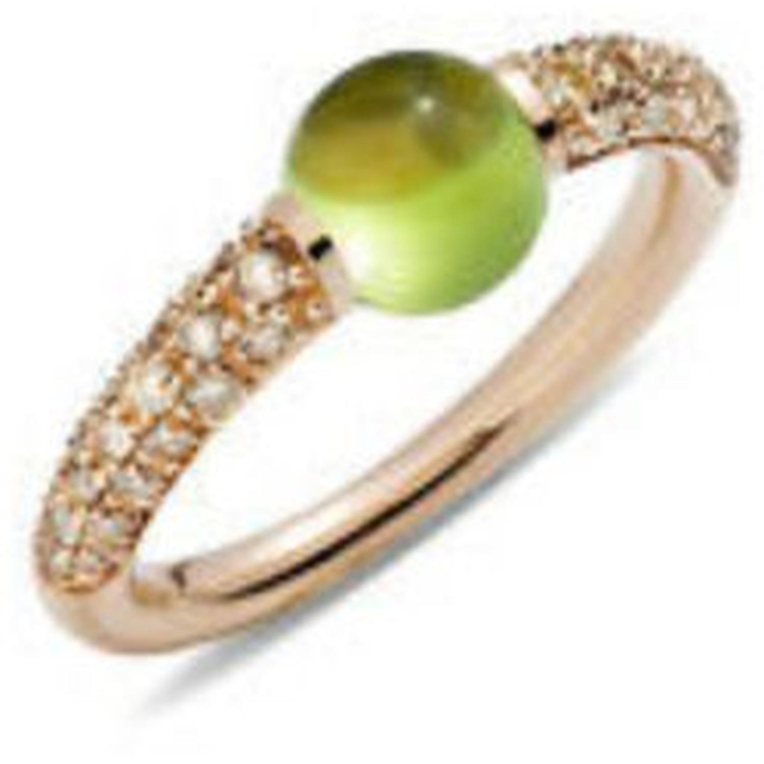 POMELLATO - PAB2130_O7000 - PAB2130O7000DBROE - M'AMA NON M'AMA - An. MNM OR Peridoto Diam. Br.