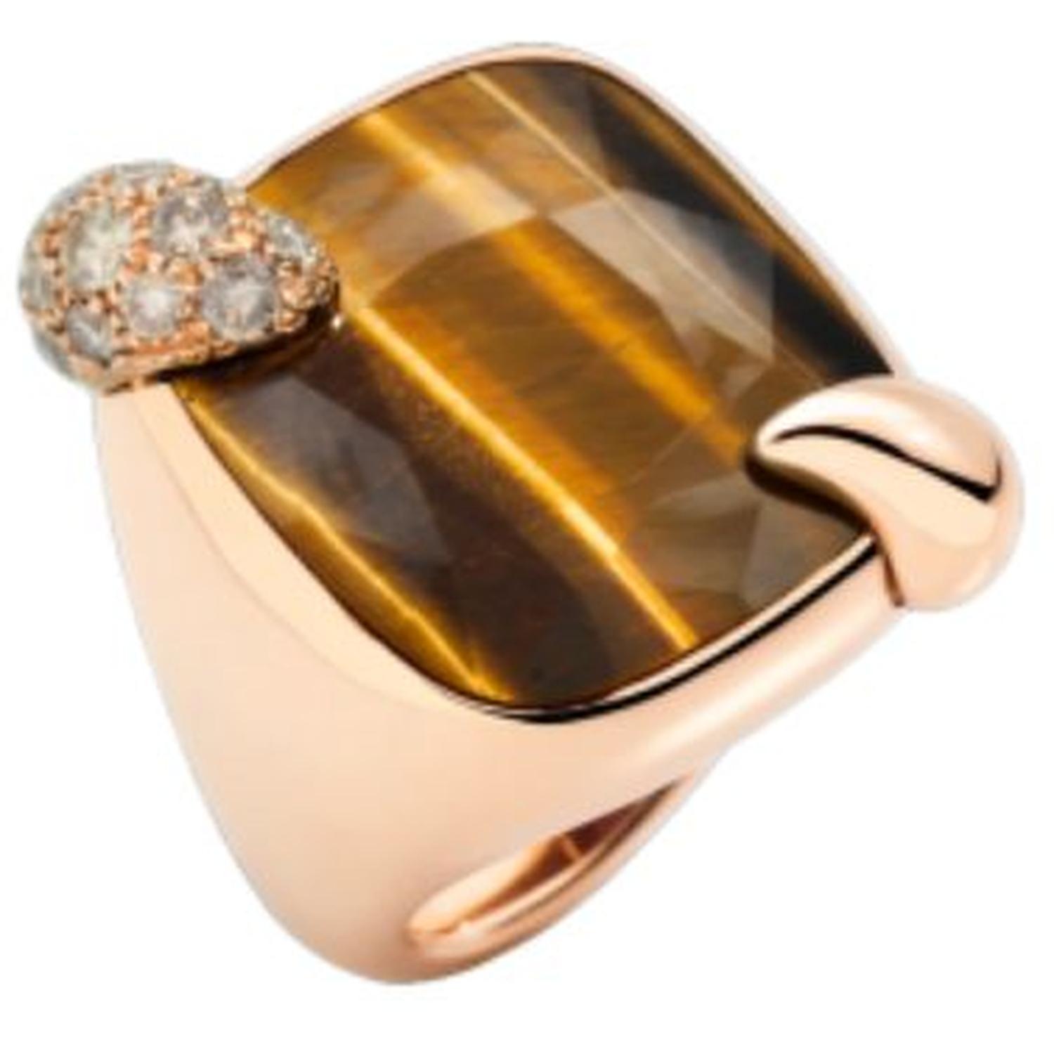 POMELLATO - PAB7132_O7000 - PAB7132O7000DBRTI - PORTRAIT - An. Portrait OR Tiger's Eye