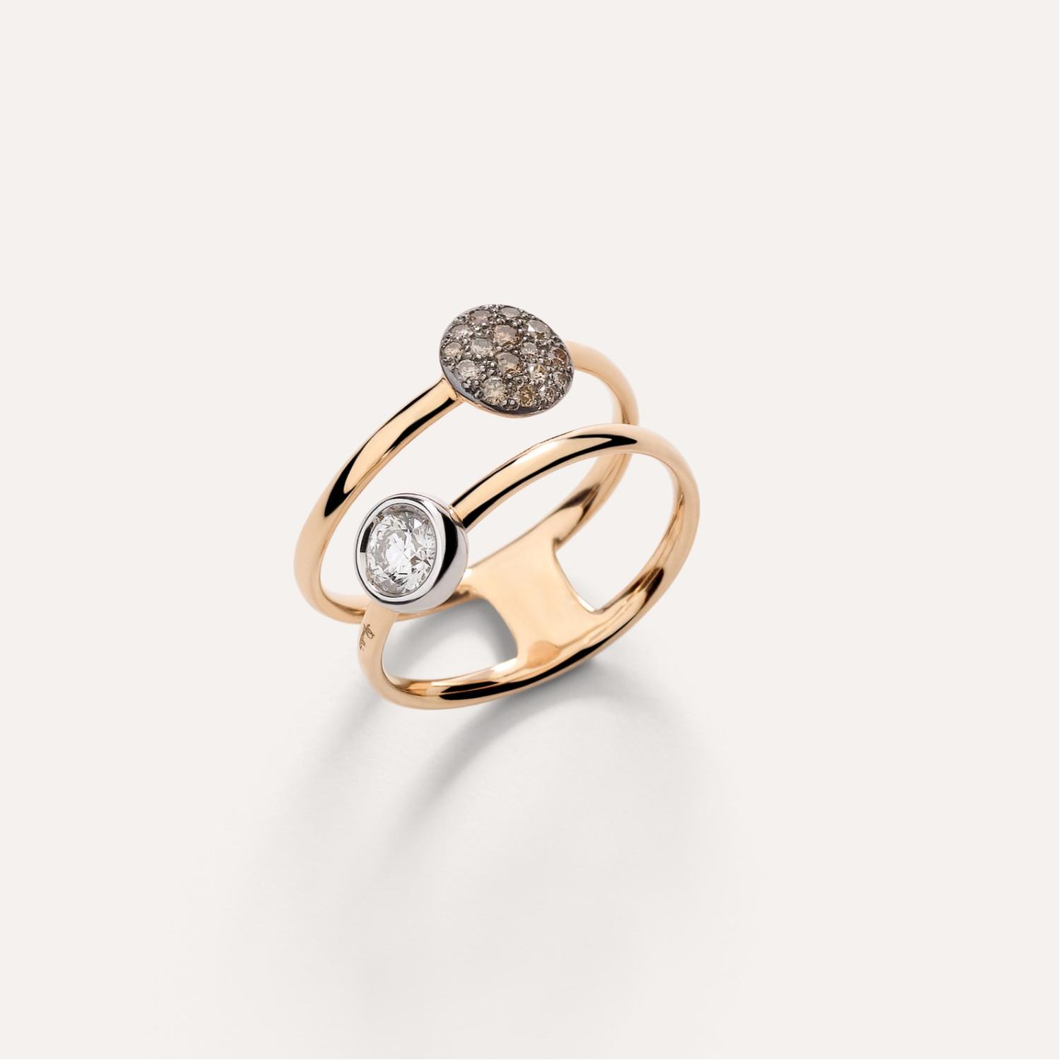 POMELLATO - PAC3051_O6BWR - PAC3051O6BWRDB0BR - Sand Ring