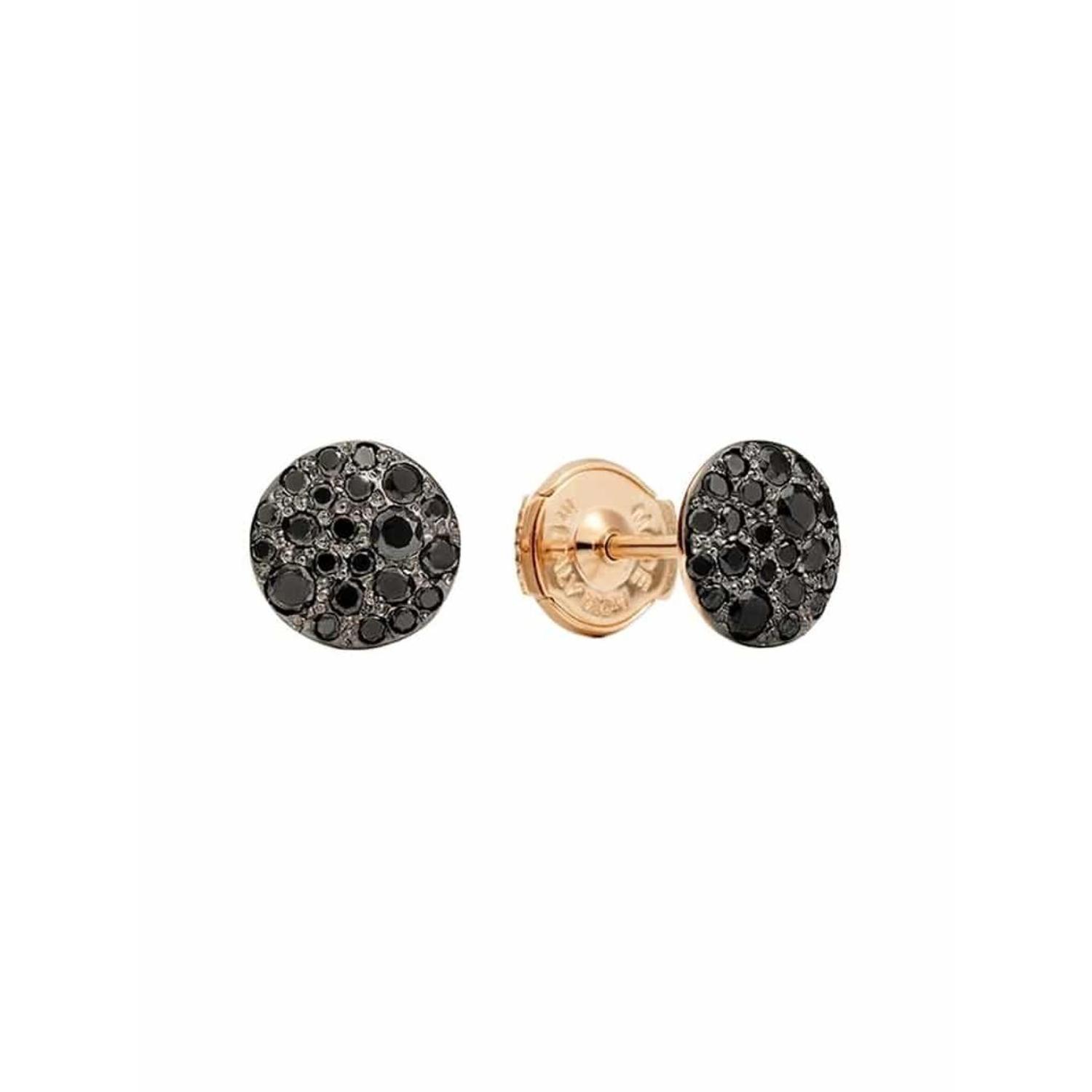 Pomellato - POB2042_O7000 - POB2042O7000DBK00 - BLACK Diamond Sand Earrings