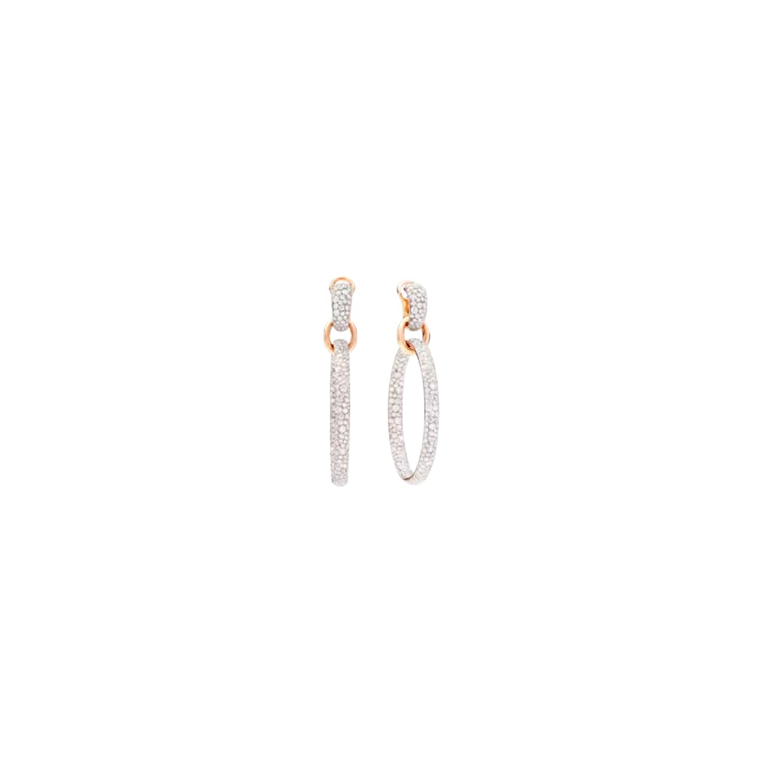 POMELLATO - POC2063_O7WHR - POC2063O7WHRDB000 - ICONIC HOOP EARRINGS