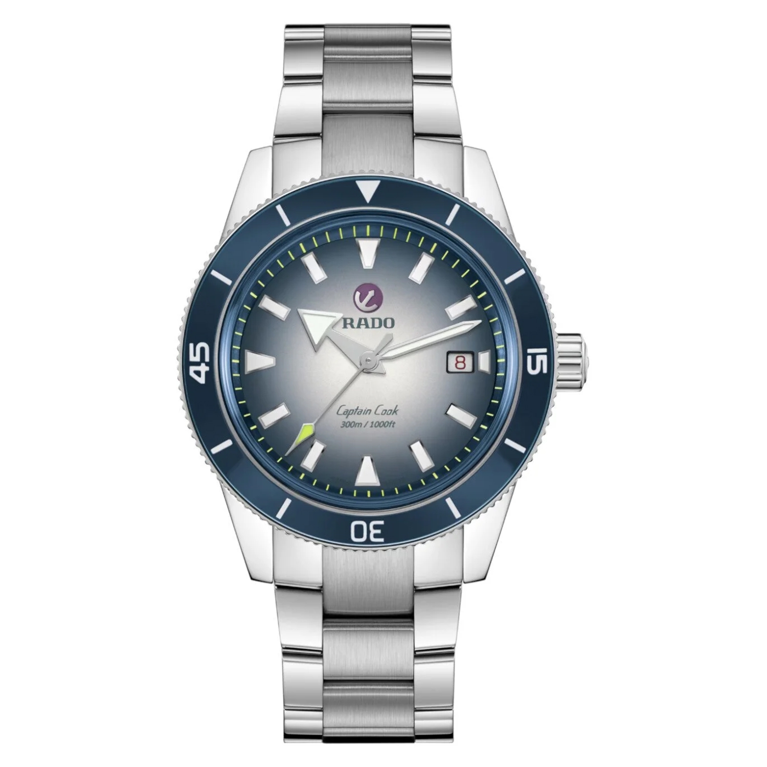 RADO - R32154208 - Captain Cook Automatic Men Stainless Steel Watch