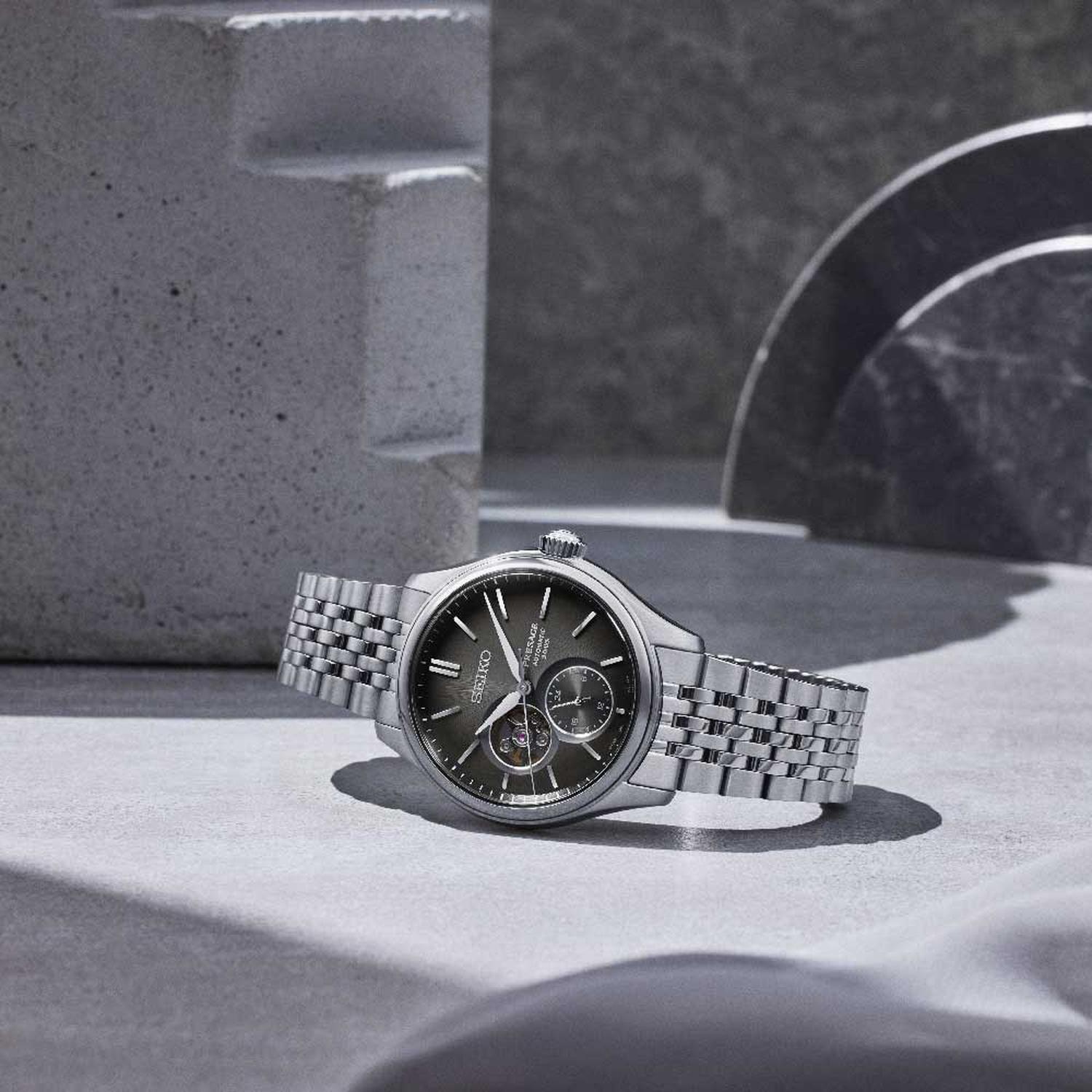 Seiko - SPB471J1 - PRESAGE CLASSIC Automatic Watch with Open Heart