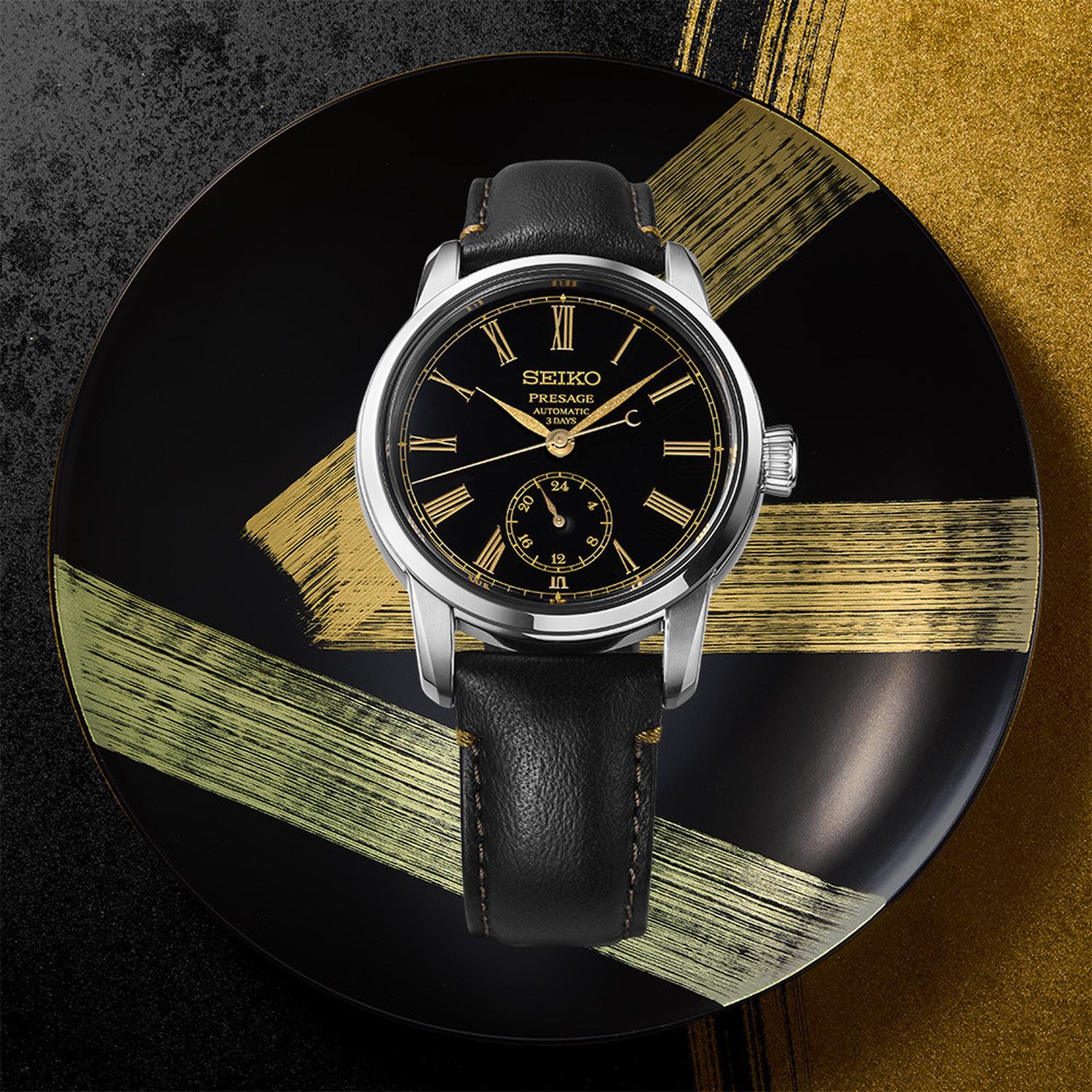 SEIKO - SPB499J1 - Presage Classic Automatic Watch with Urushi Lacquer Dial