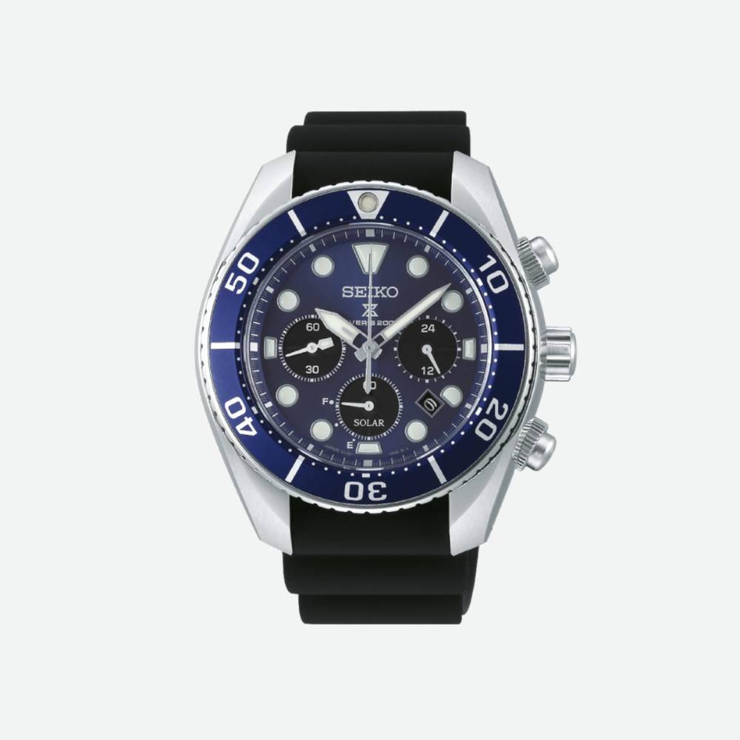 Seiko - SSC759J1 - PROSPEX Solar Powered Quartz Chronograph Diver Watch
