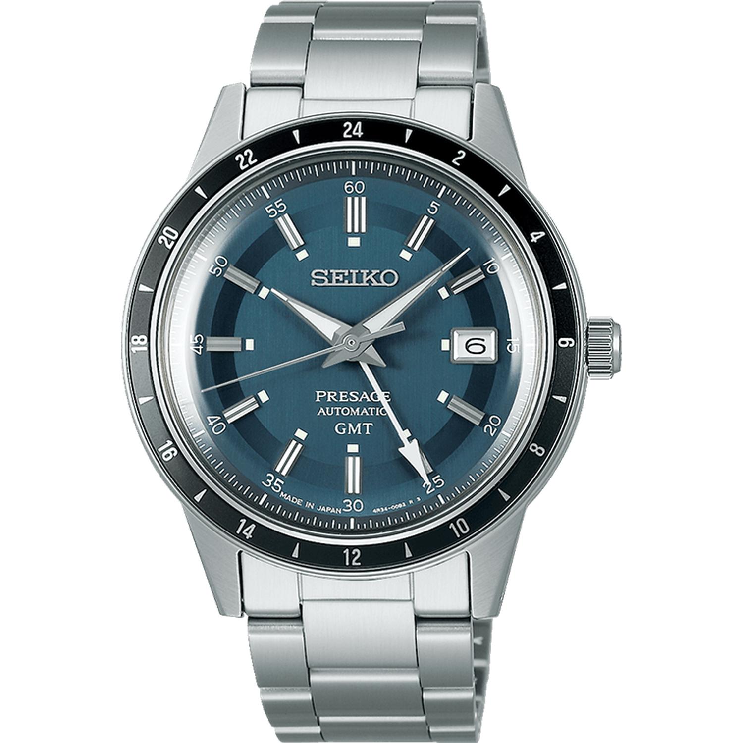 Seiko - SSK009J1 - Presage Style 60's Automatic GMT Watch