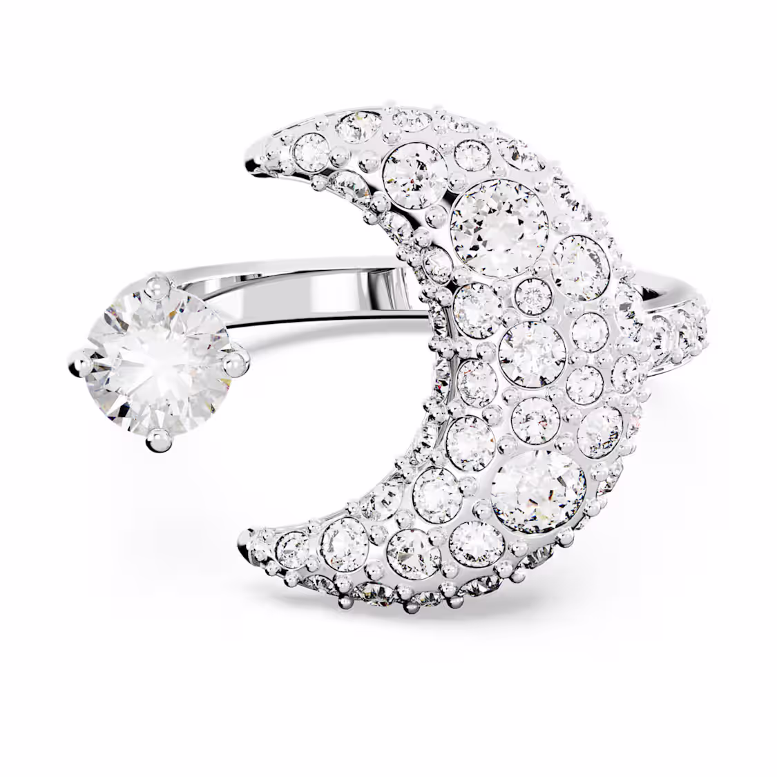 Swarovski - SW5666176 - Anello aperto Luna