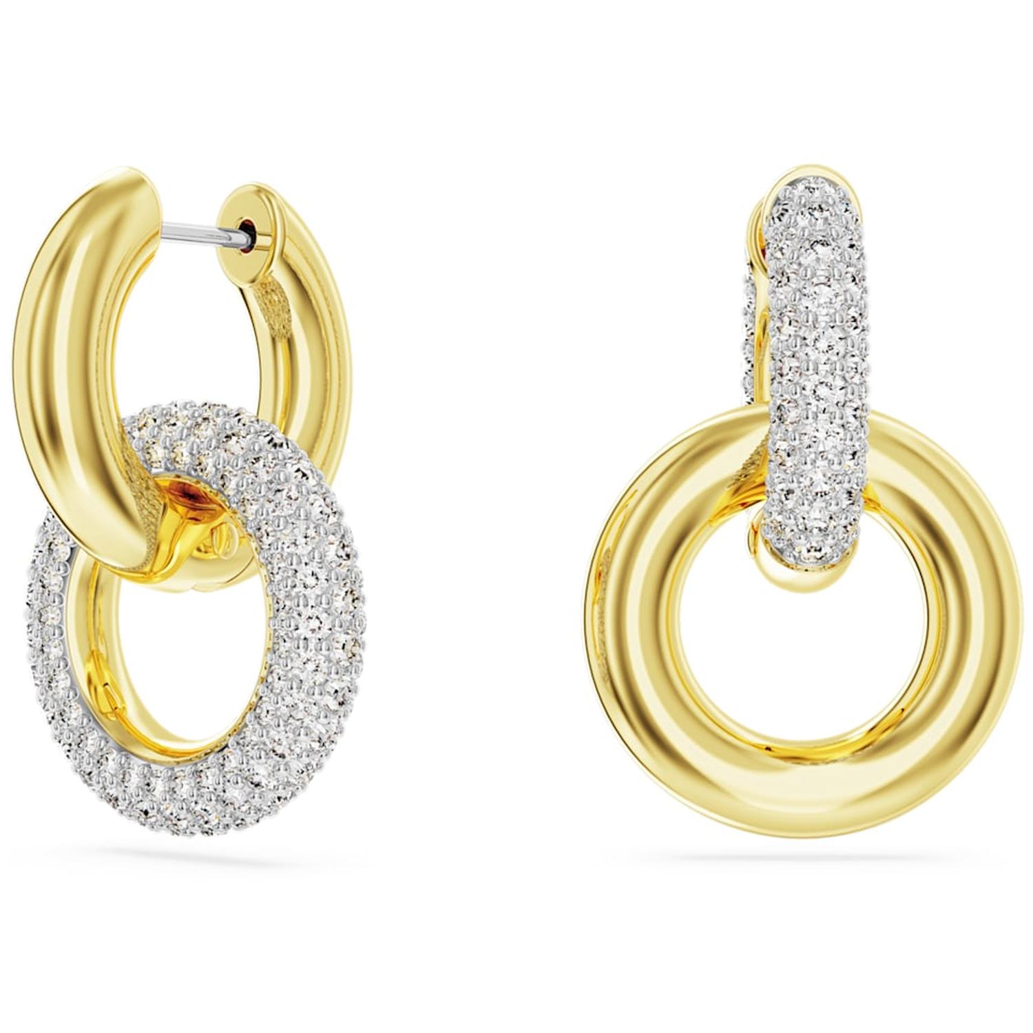 Swarovski - SW5668818 - Orecchini a cerchio Dextera