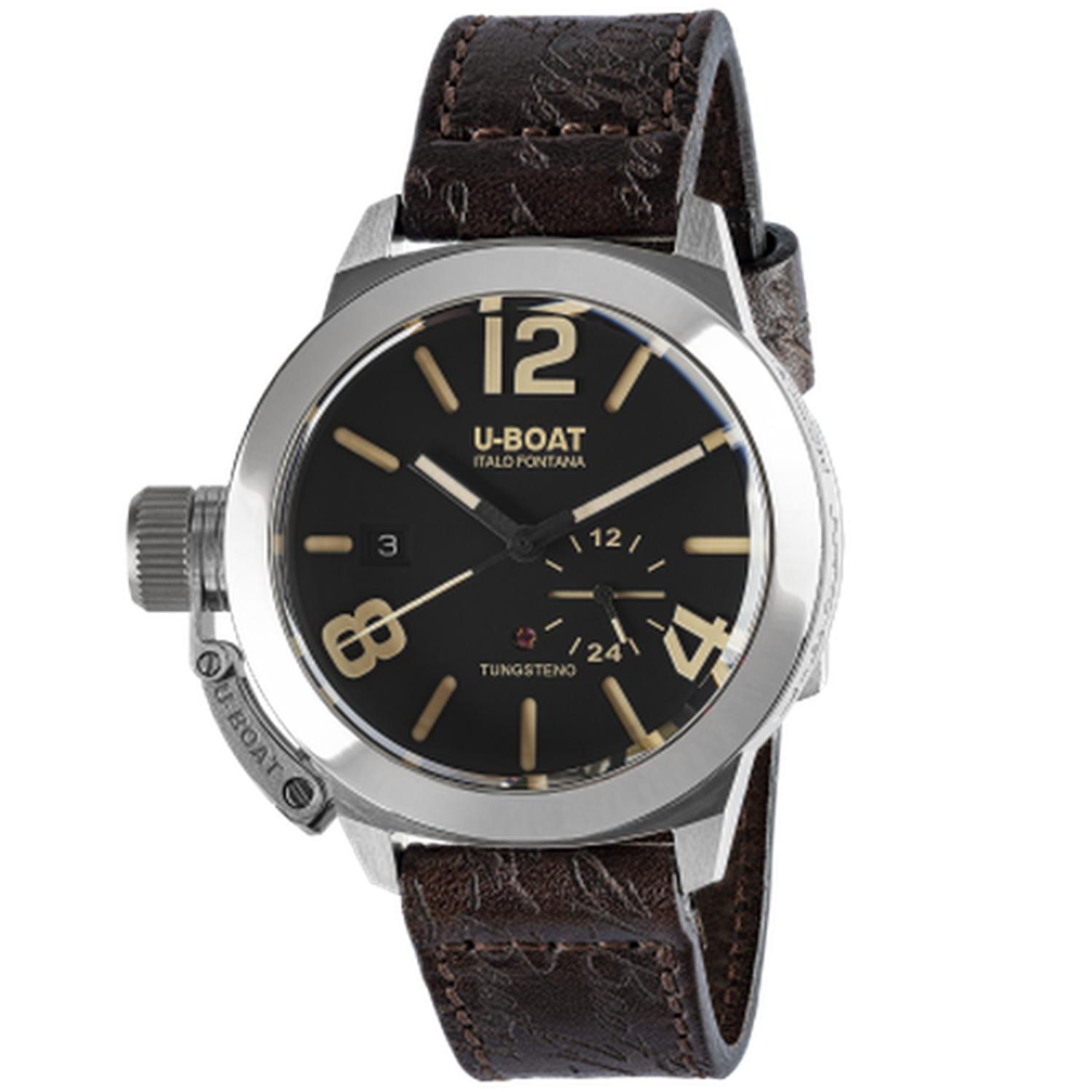 U-Boat - U.8893 - CLASSIC 42MM TUNGSTEN BLACK