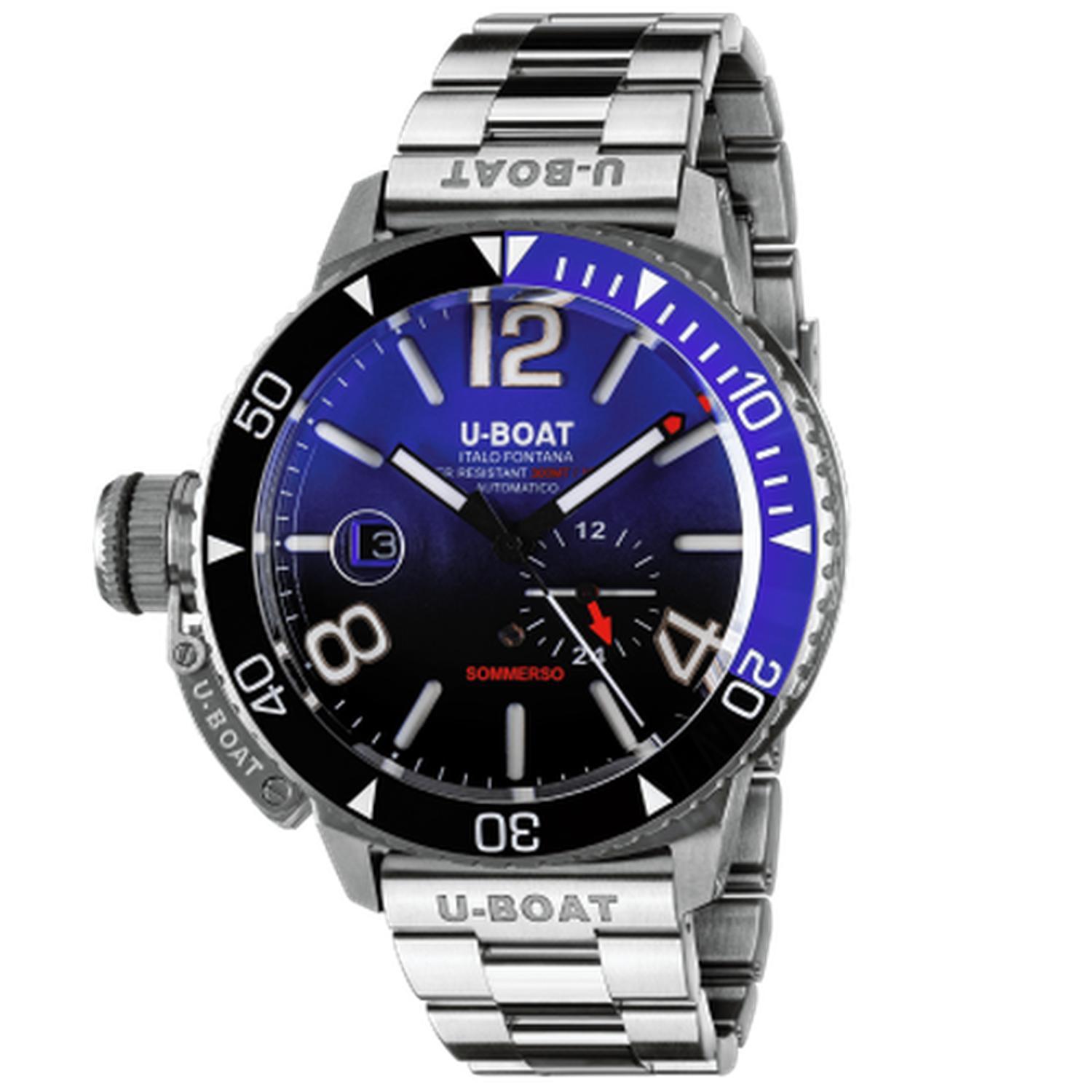 U-Boat - U.9519 - SOMMERSO CERAMIC BLUE/MT