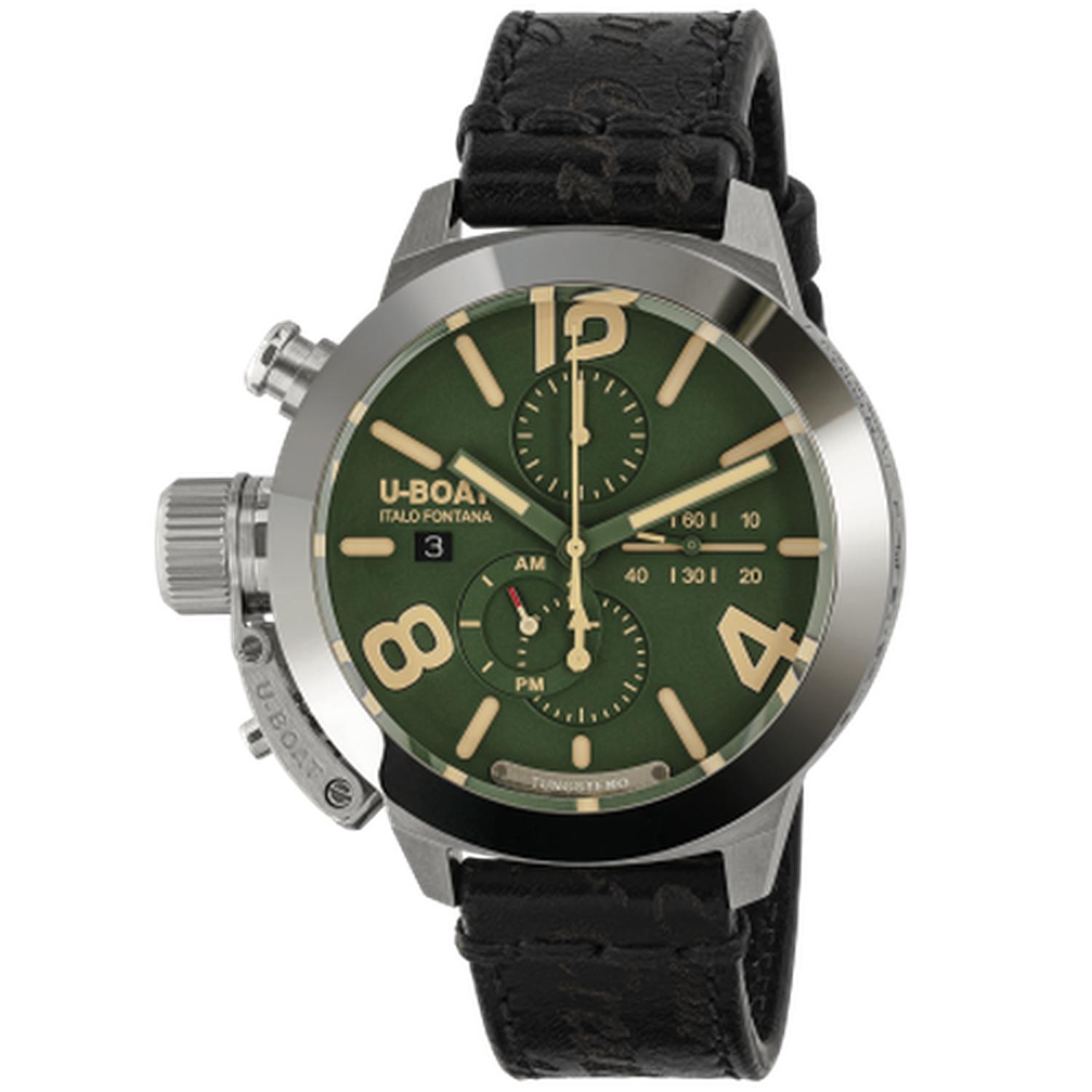 U-Boat - U.9581 - CLASSIC 45 TUNGSTEN CAS GREEN