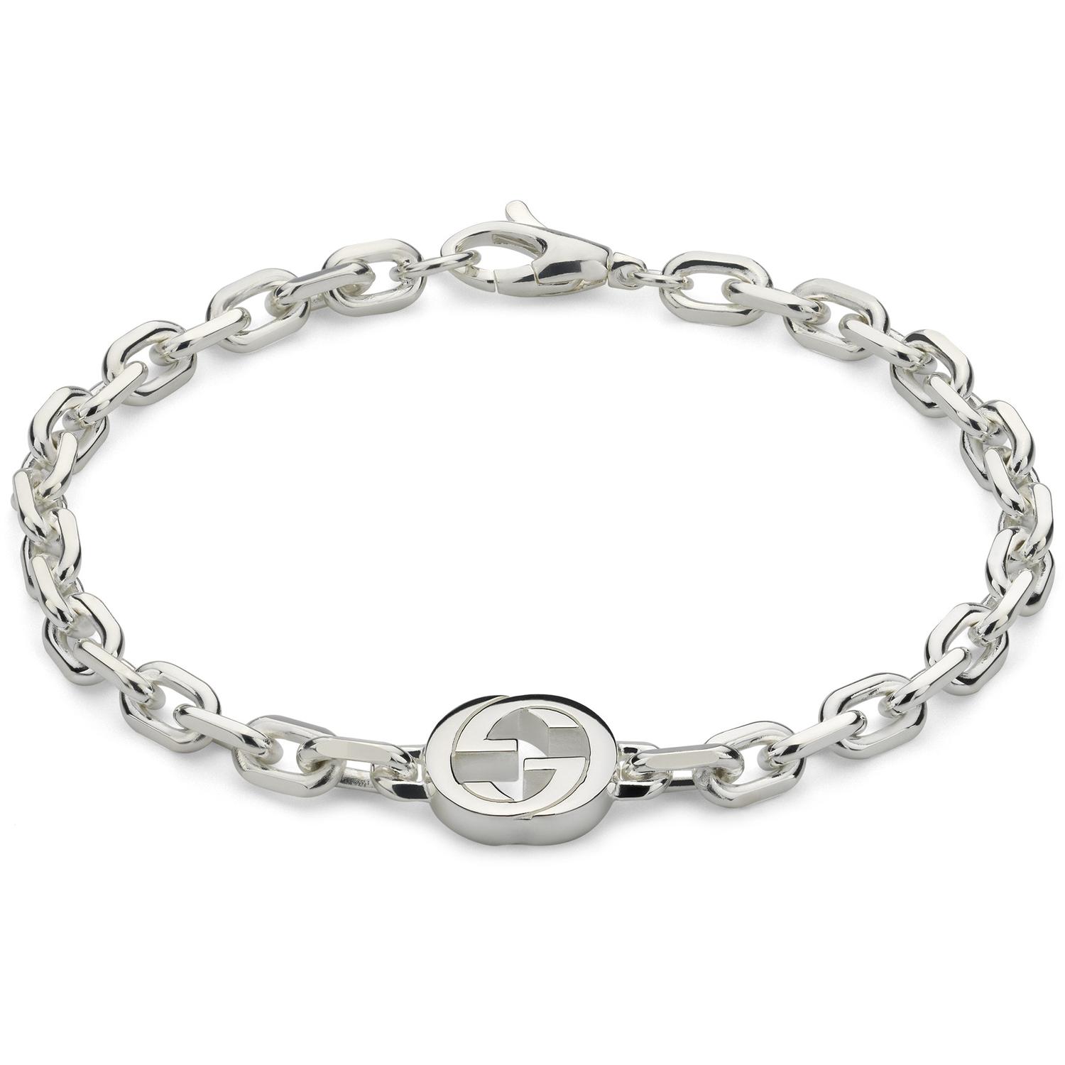 Gucci - YBA796351001 - Interlocking Interlocking G bracelet in sterling silver